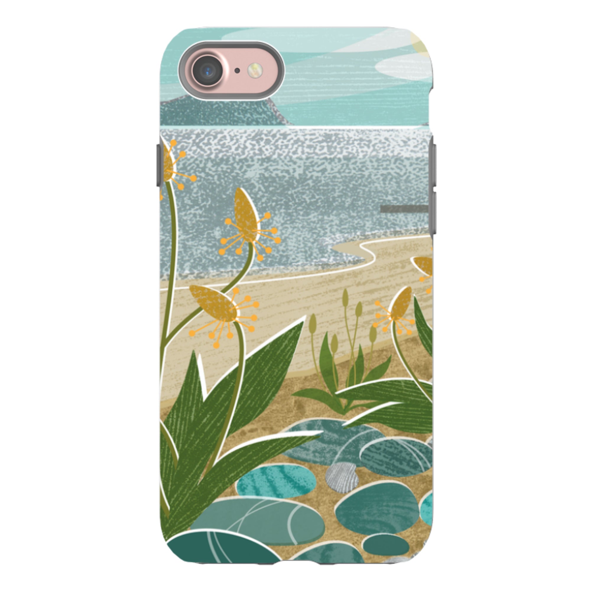 iPhone Tough Case - Shoreline By Liane Payne