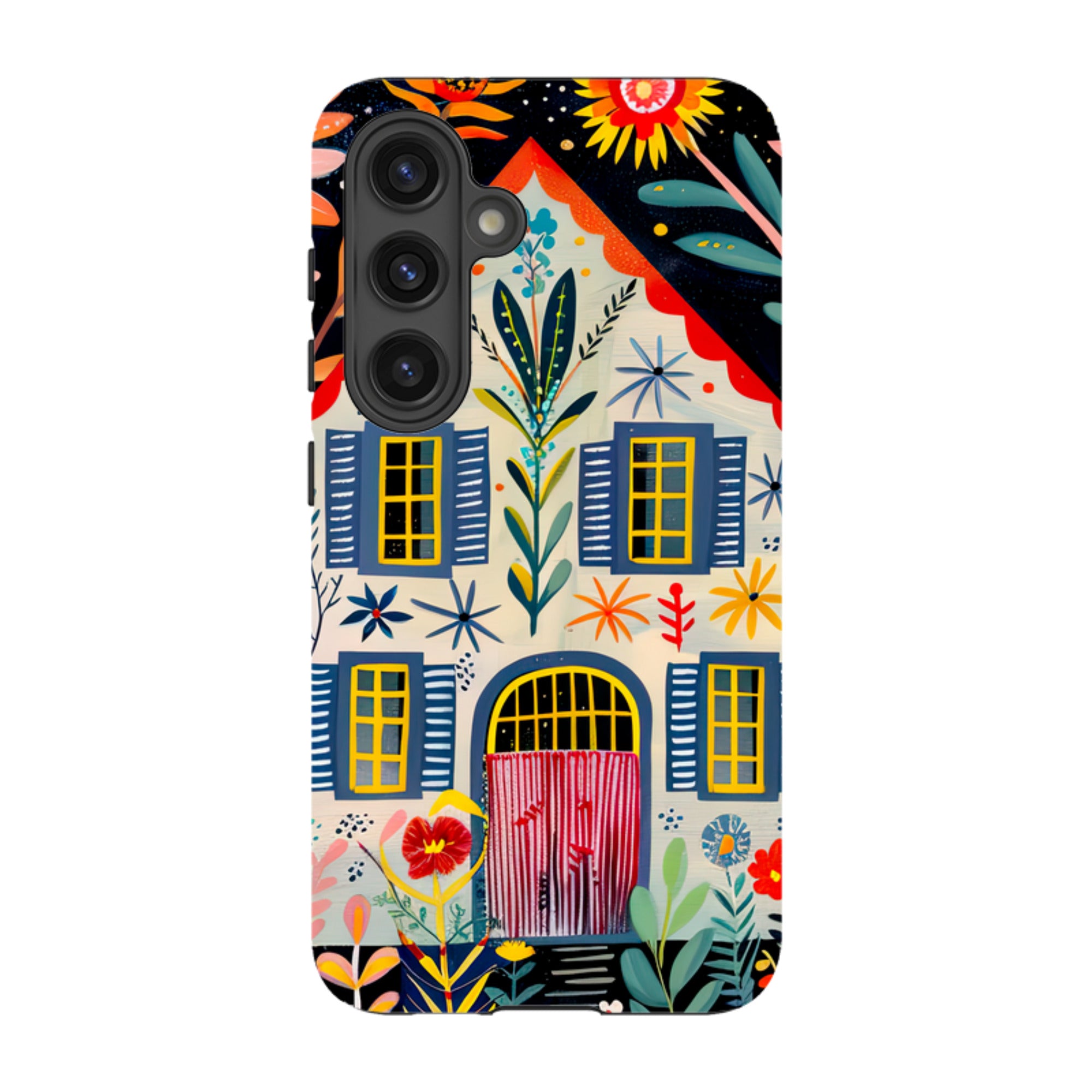 Samsung Tough Case - Folk Art House X