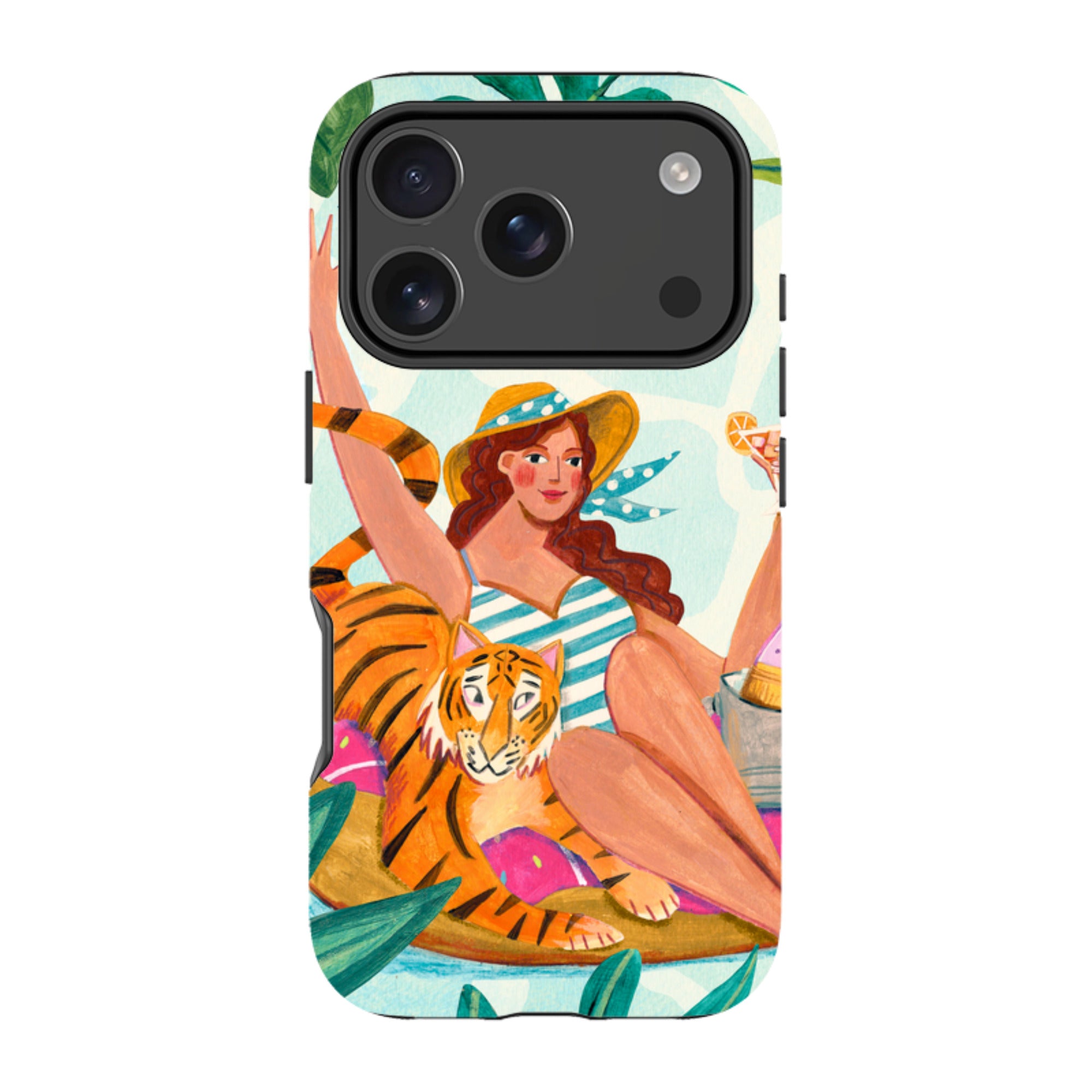 iPhone MagSafe Tough Case -  Pool By Caroline Bonne Muller