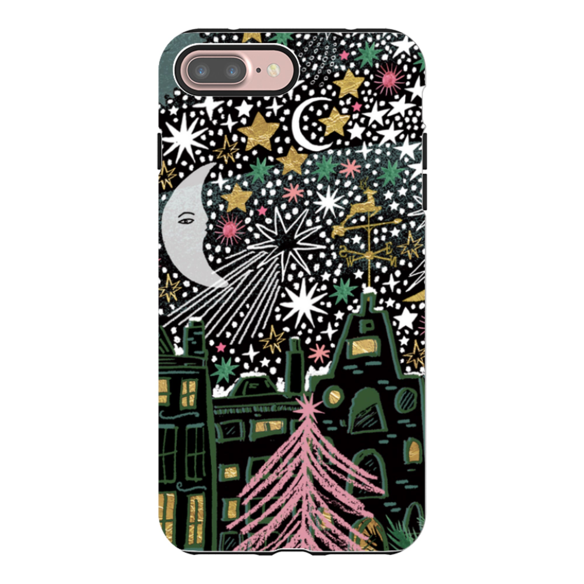 iPhone Tough Case - Night Before Xmas VI By Emma Frances Grant