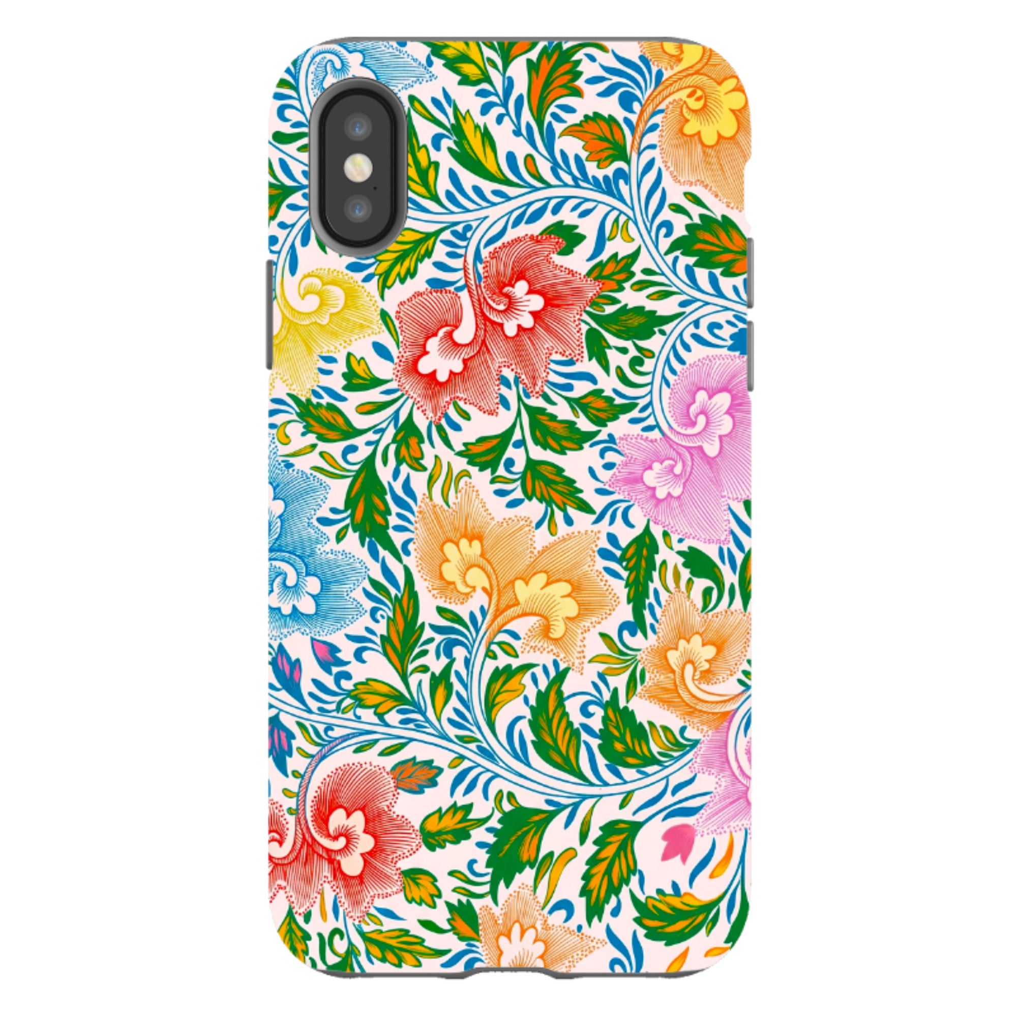 iPhone Tough Case - Chintz Paisley
