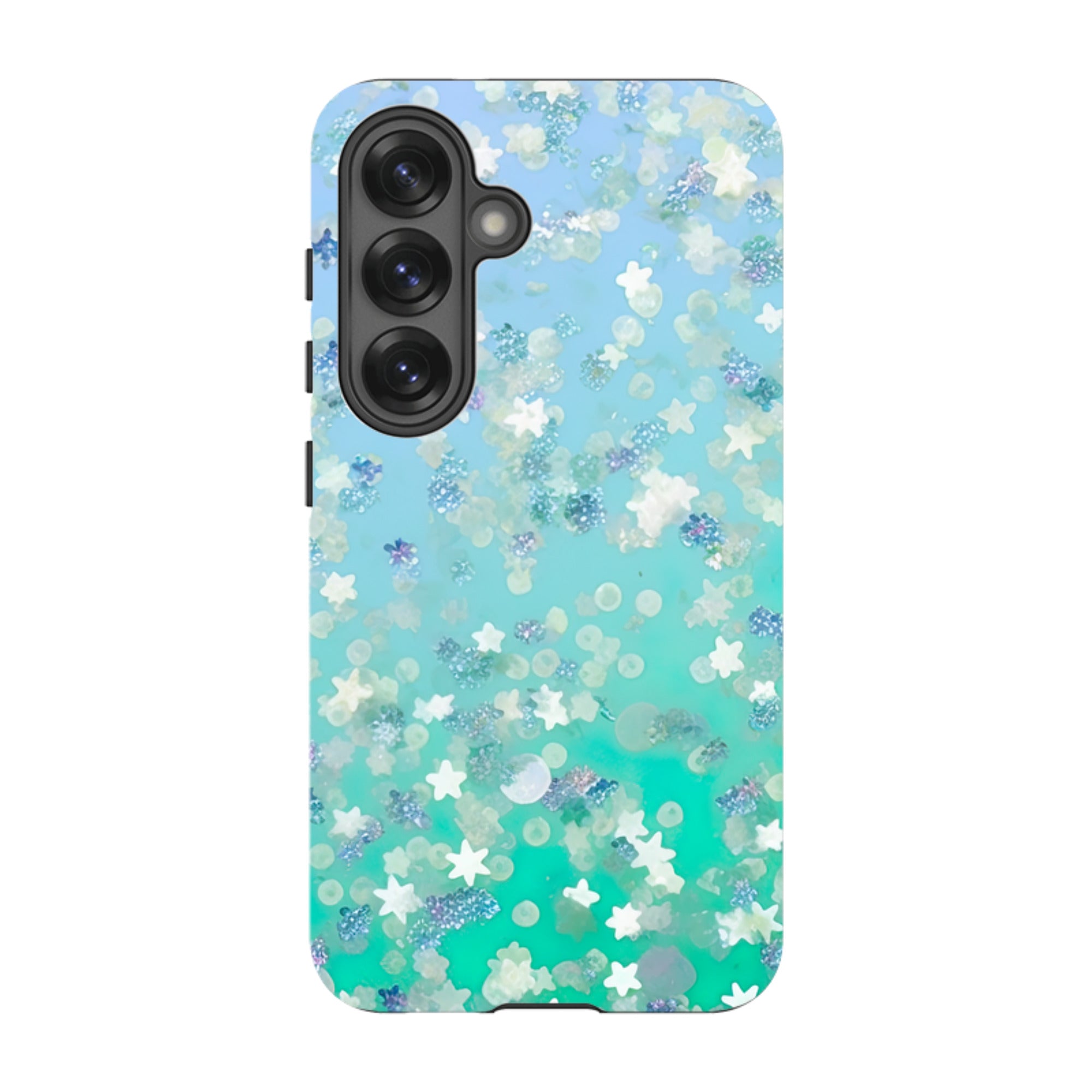 Samsung Tough Case - Green Stars