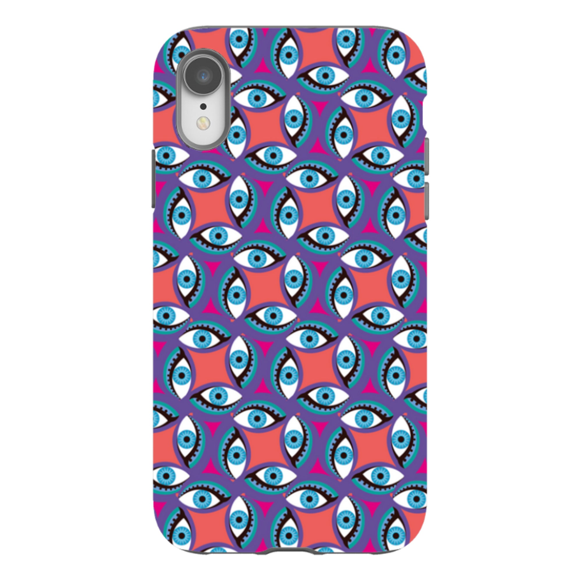 iPhone Tough Case - Eyes By Patternistas