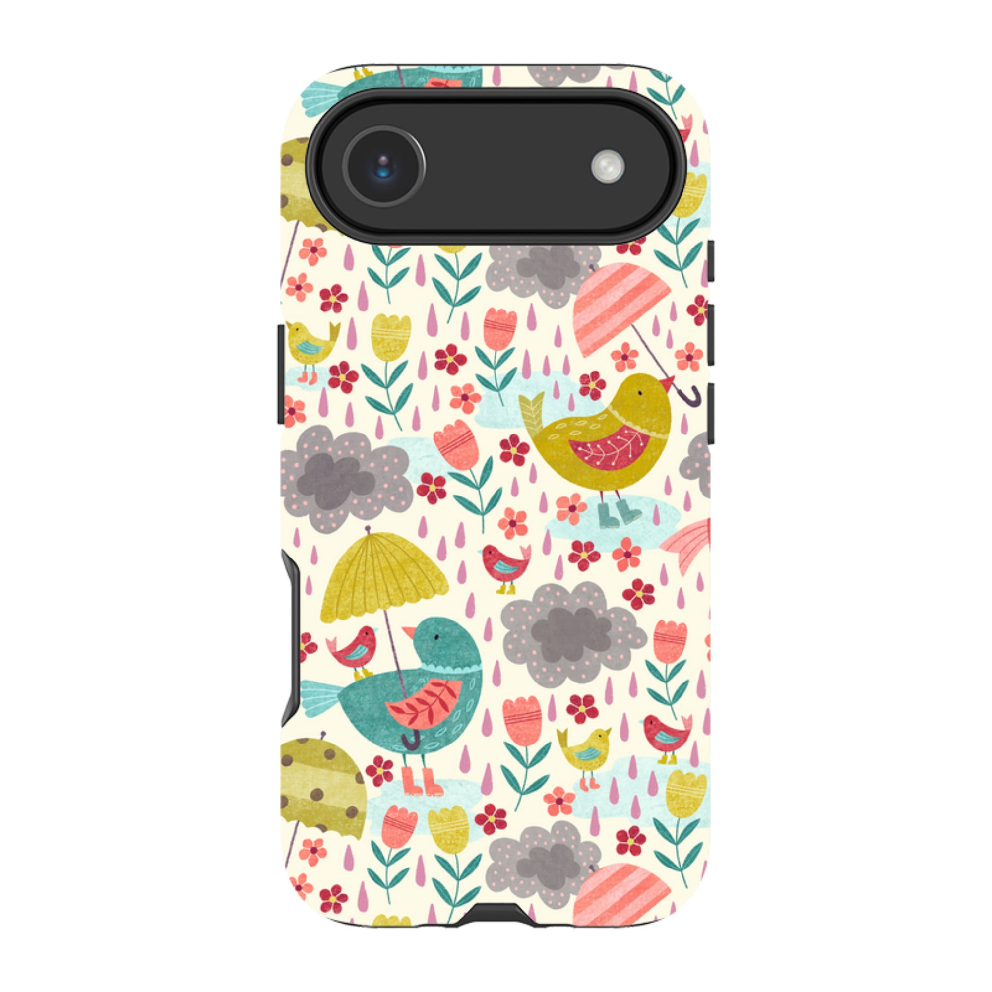 iPhone Tough Case - Rain Birds By Suzy Taylor