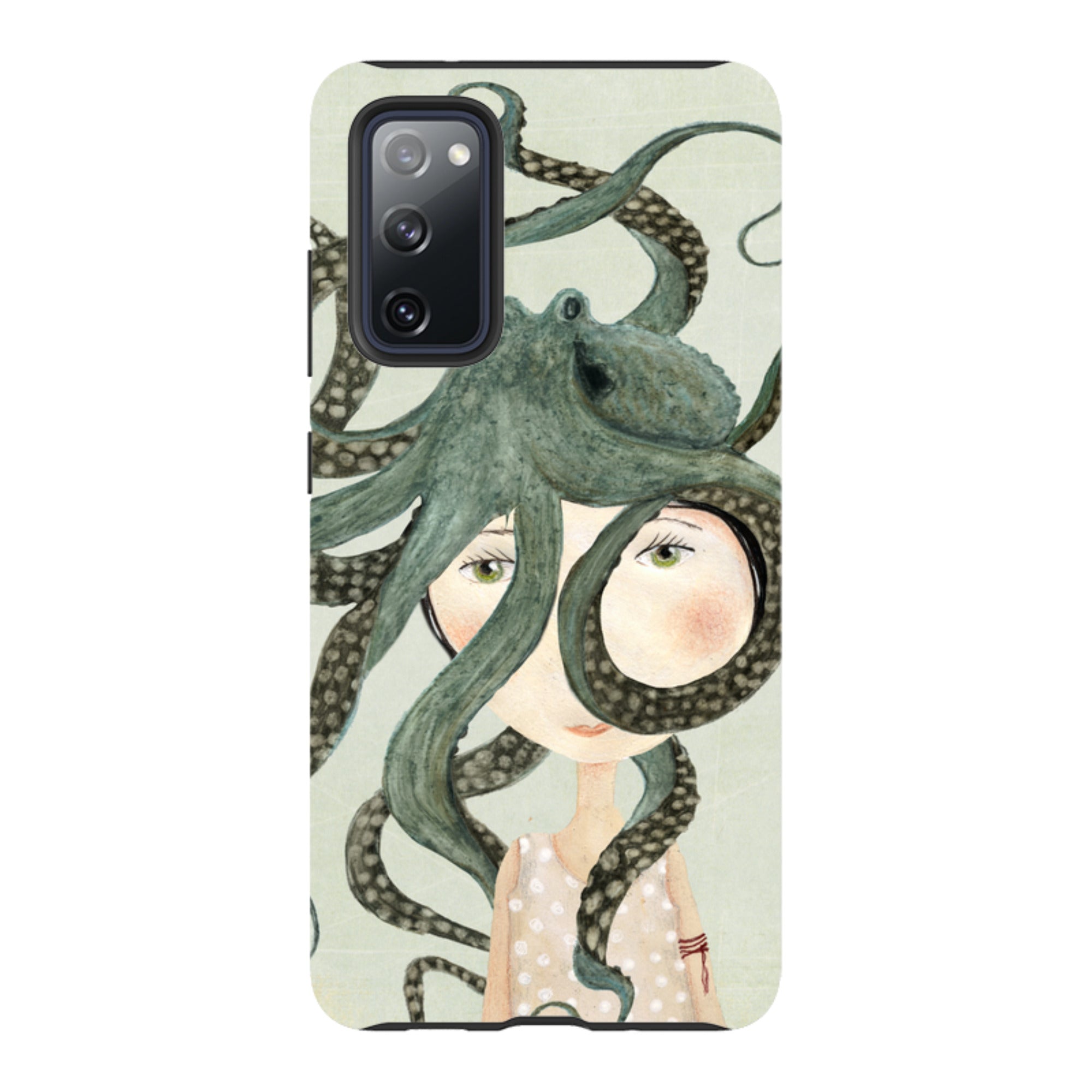 Samsung Tough Case - Octopus Girl By Katherine Quinn