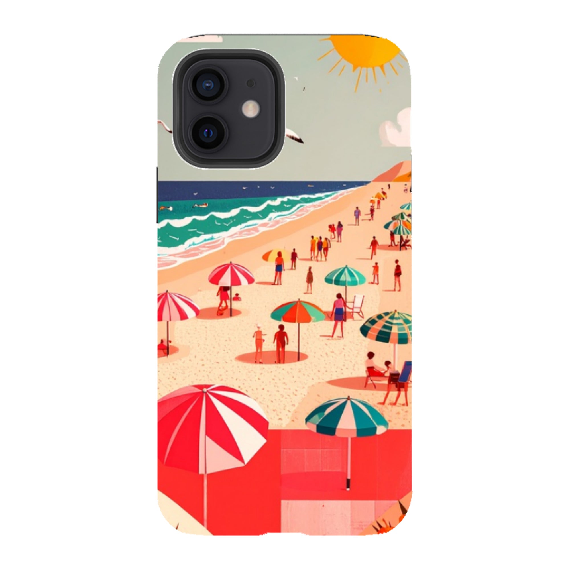 iPhone Tough Case - Mediterranean Beach