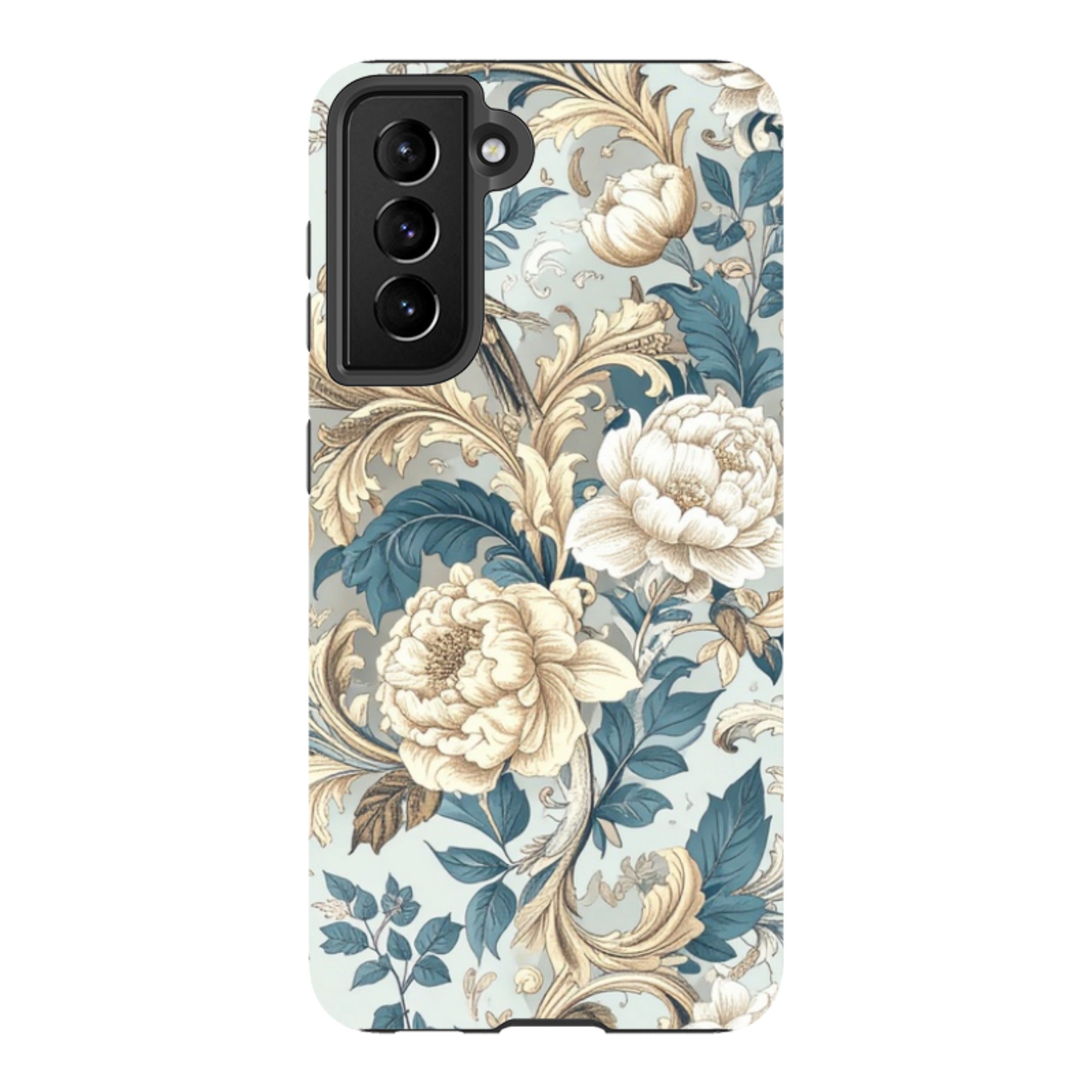 Samsung Tough  Case - Blue and Gold Summer