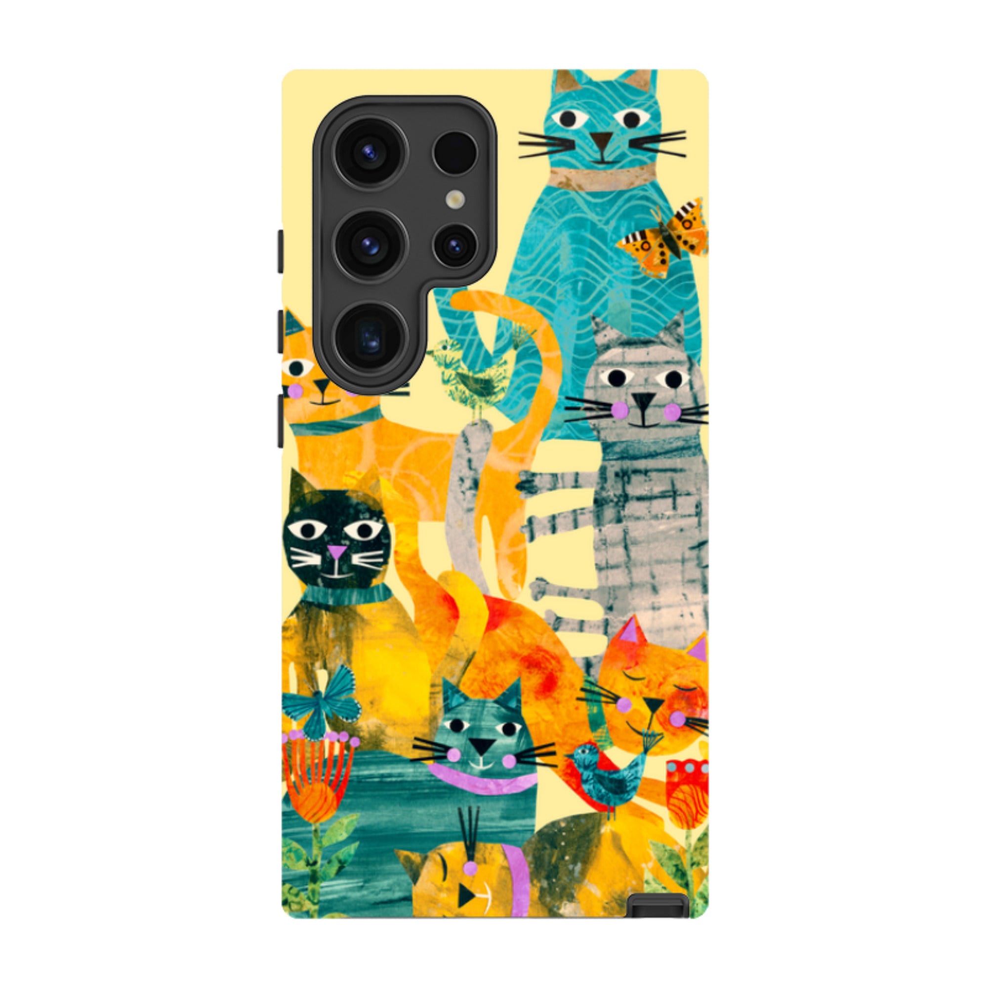 Samsung Tough  Case - Cat Party III By Tracey English