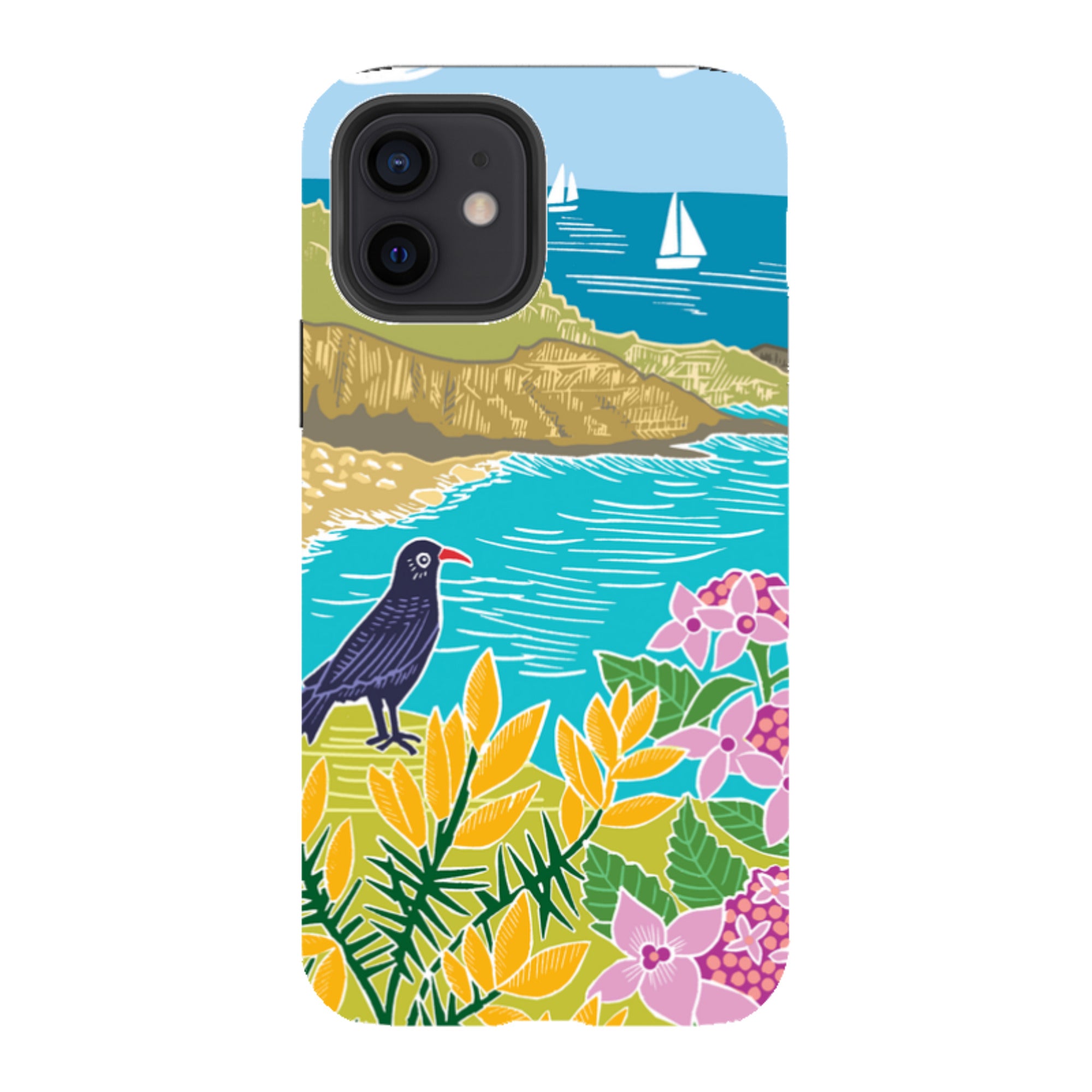 iPhone Tough Case - Porthgwarra Walk By Kate Heiss