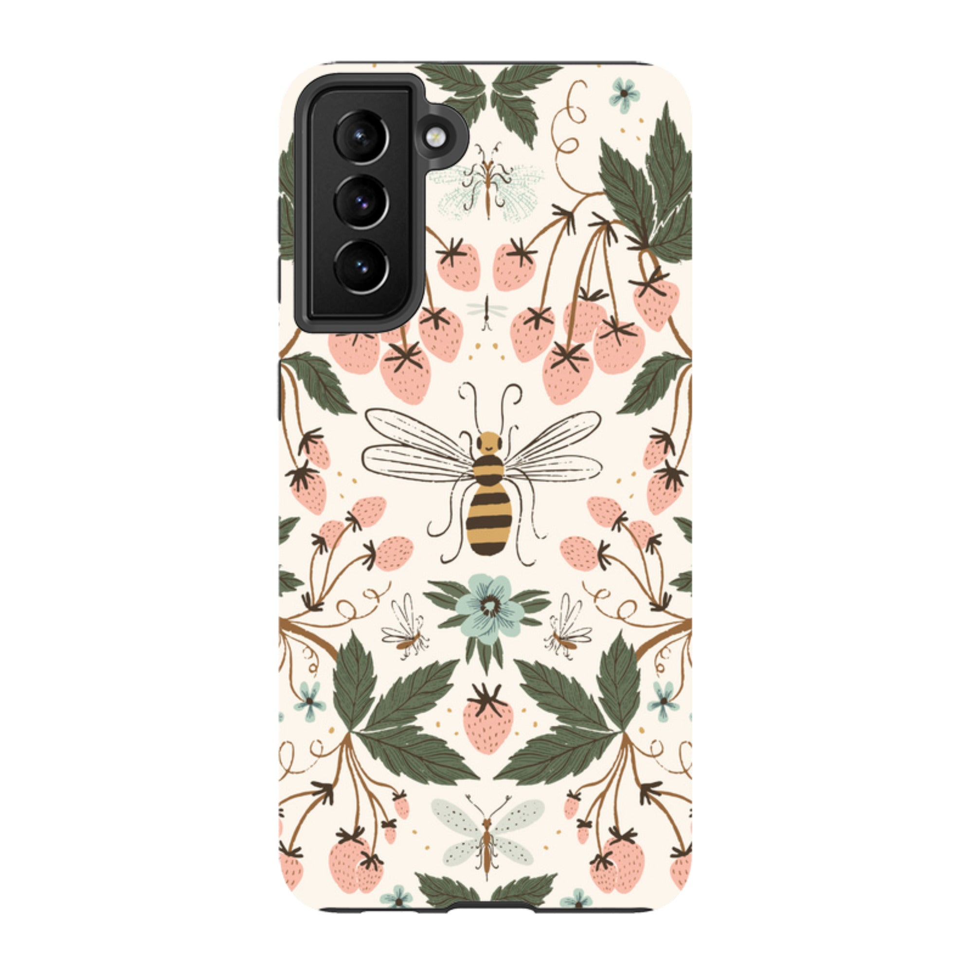 Samsung Tough Case - Bugs And Berries By Meghann Rader