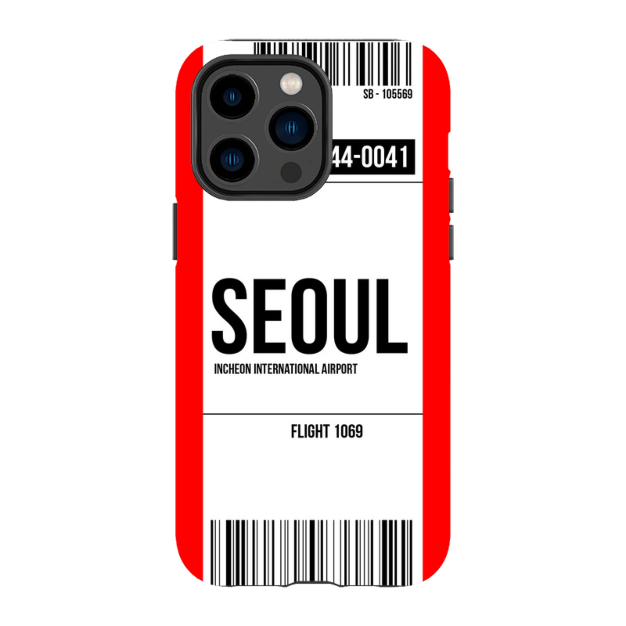 iPhone Tough Case - Seoul Red