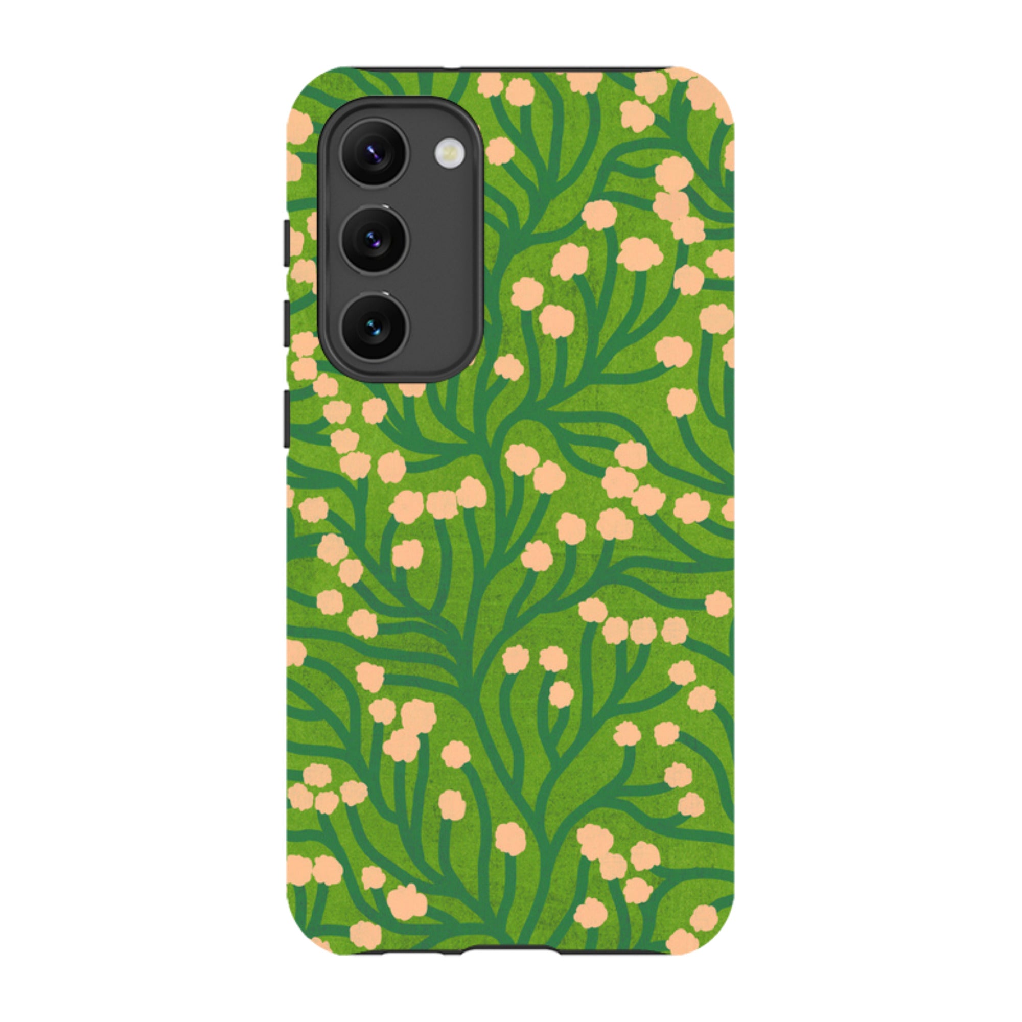 Samsung Tough Case - Vine Pink And Teal By Katherine Quinn