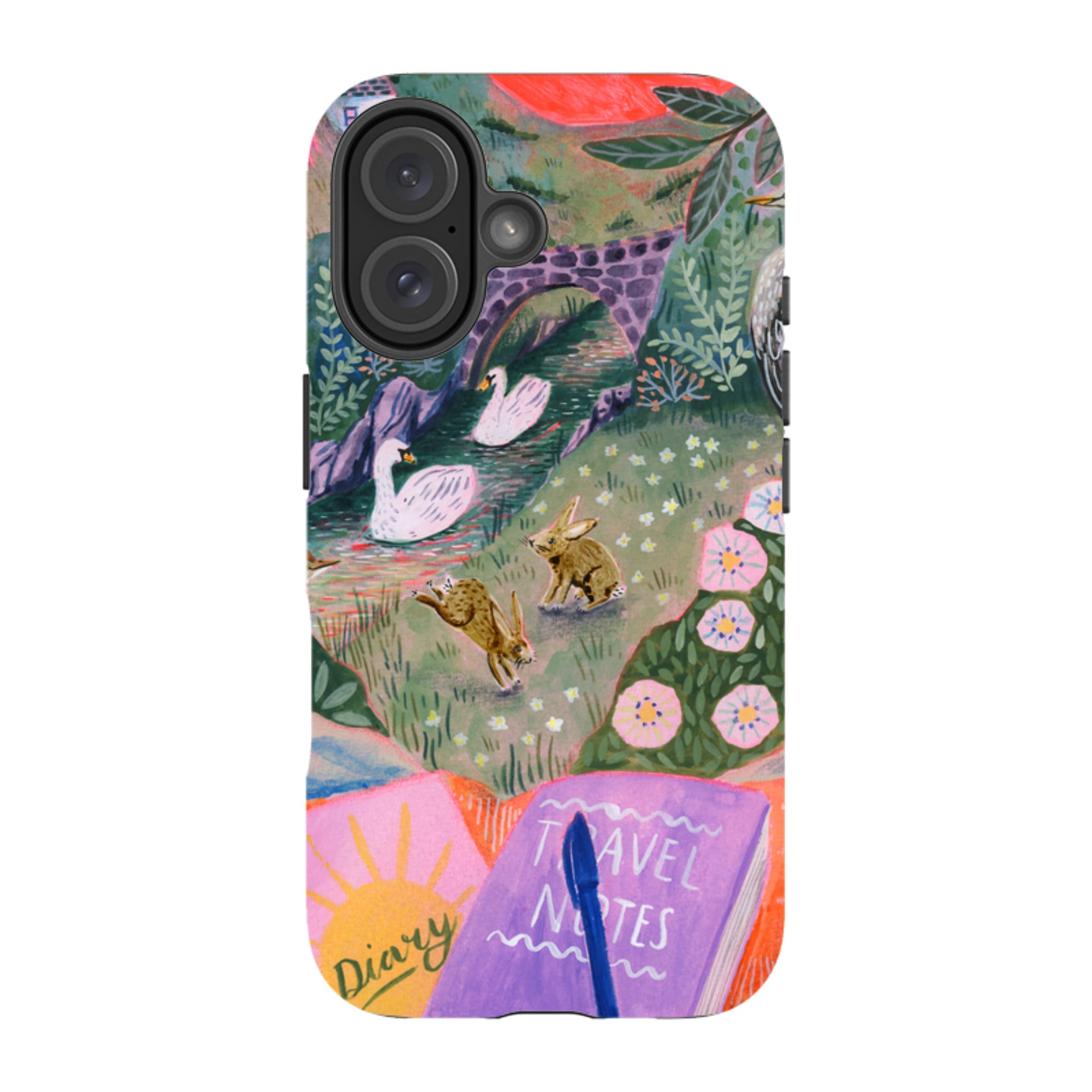 iPhone Tough Case - Wanderlust Camping Trip By Lee Foster Wilson