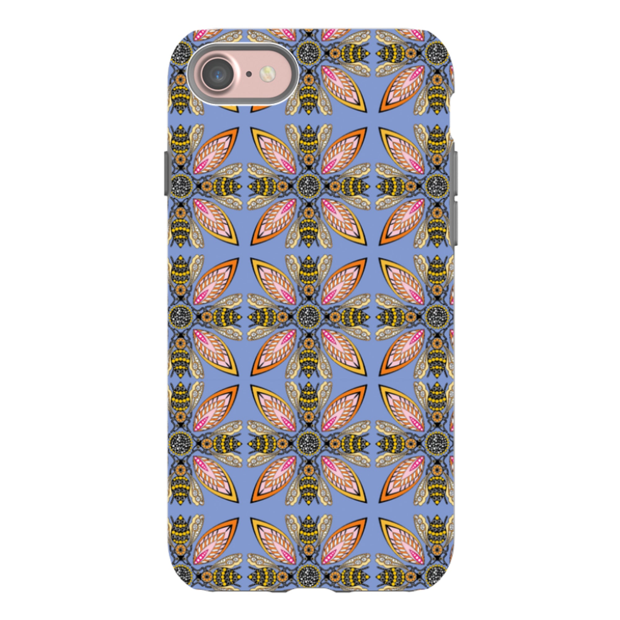 iPhone Tough Case - Bees By Patternistas