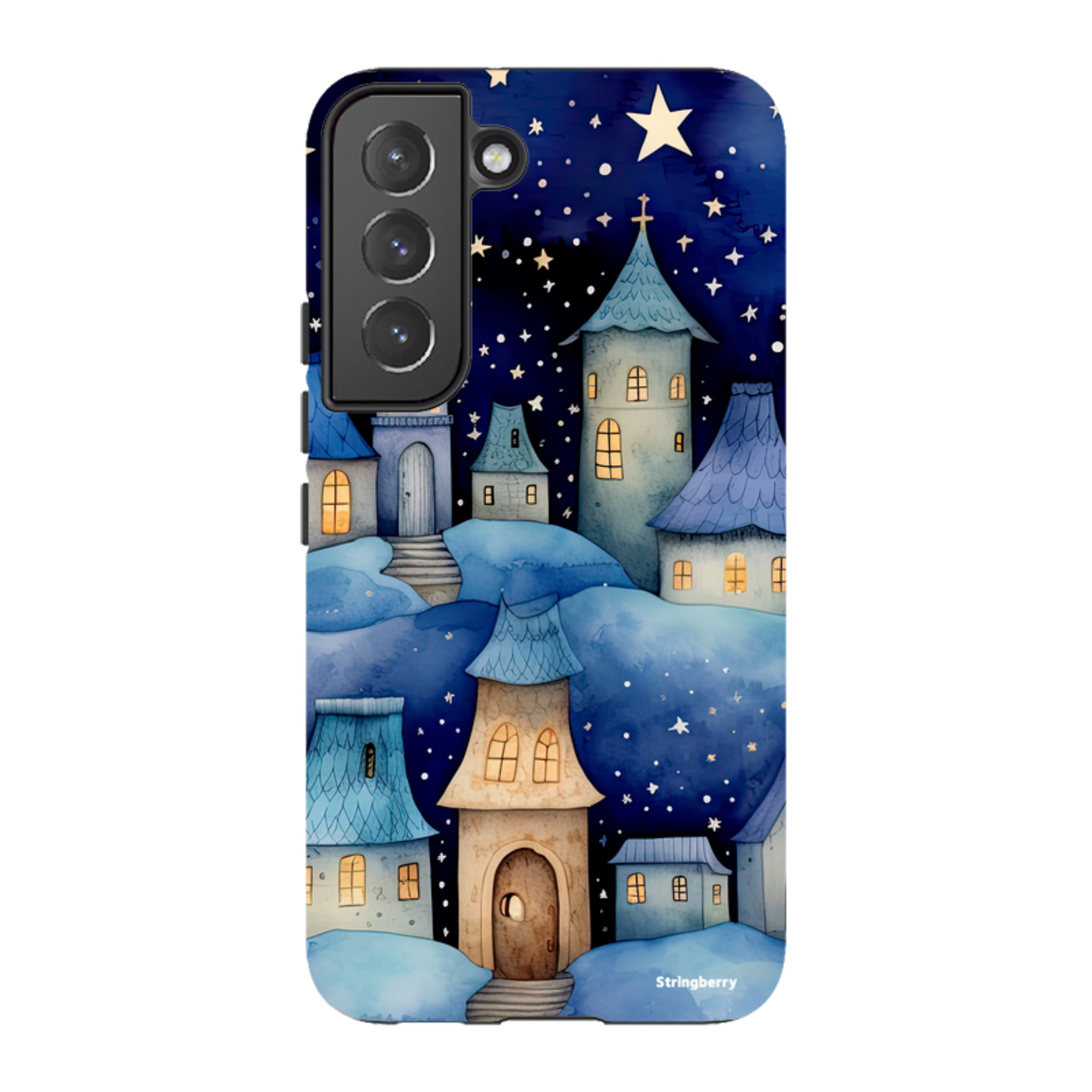 Samsung Tough Case - Blue Stars