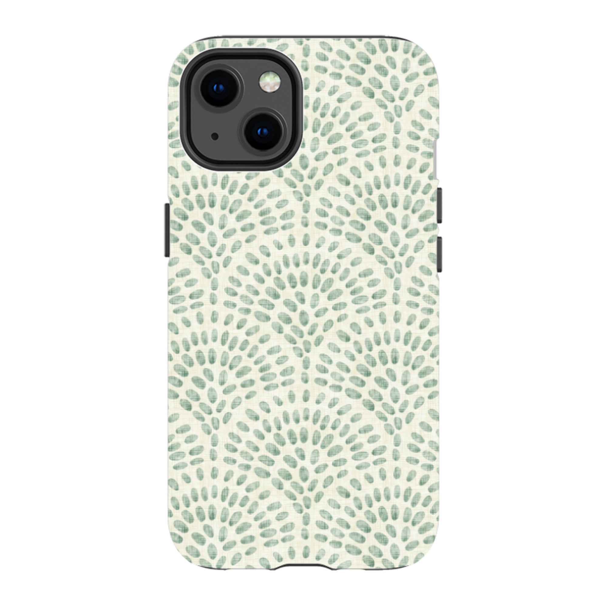 iPhone Tough Case - Scallop - Sage By Katherine Quinn