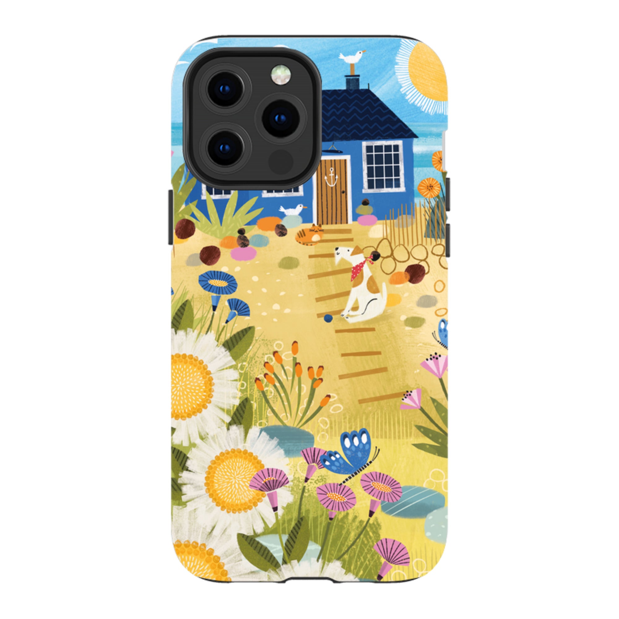 iPhone MagSafe Tough Case - Beach House By Ali Brookes