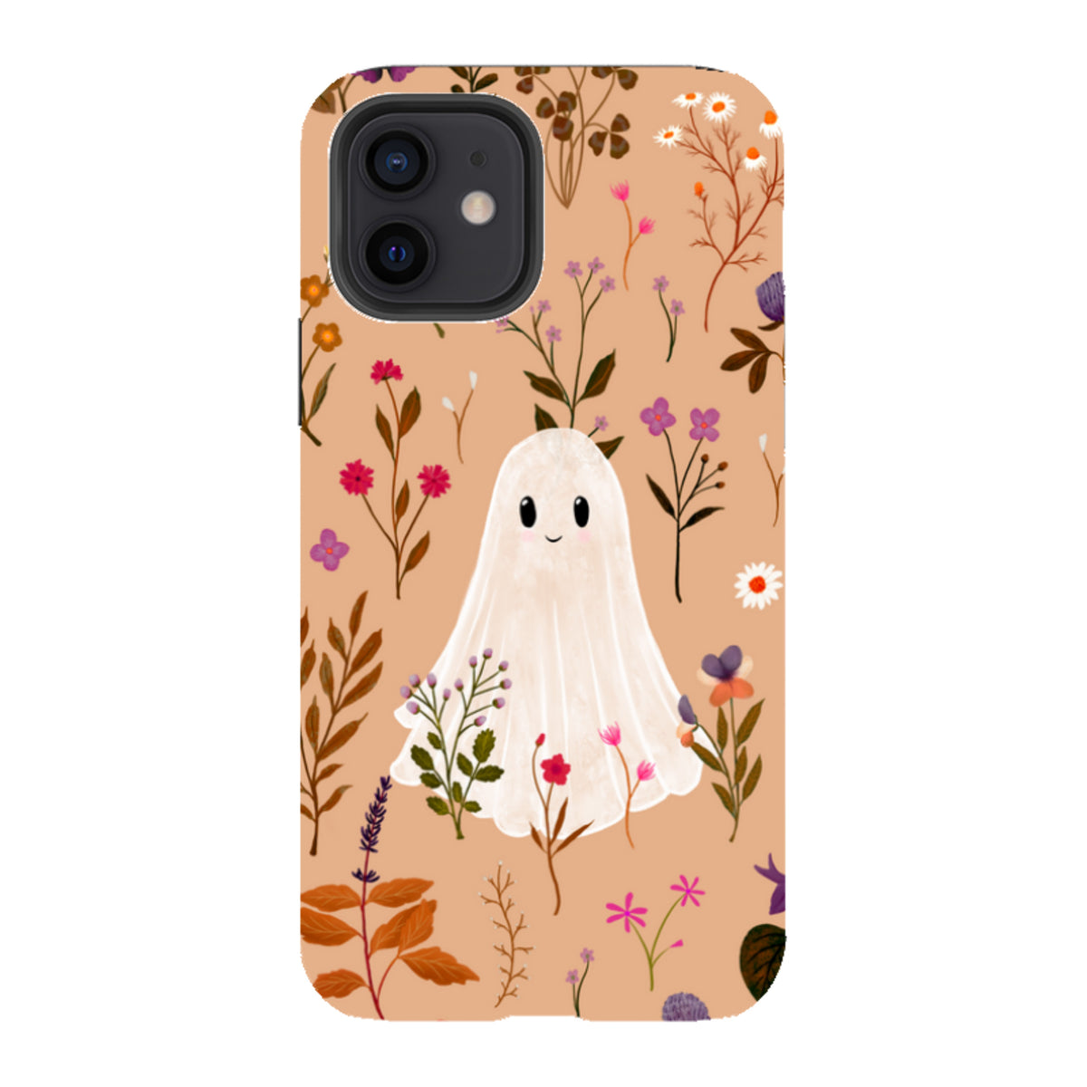 iPhone Tough Case - Ghost in the Garden - Cider Clay Multi By Katherine Quinn
