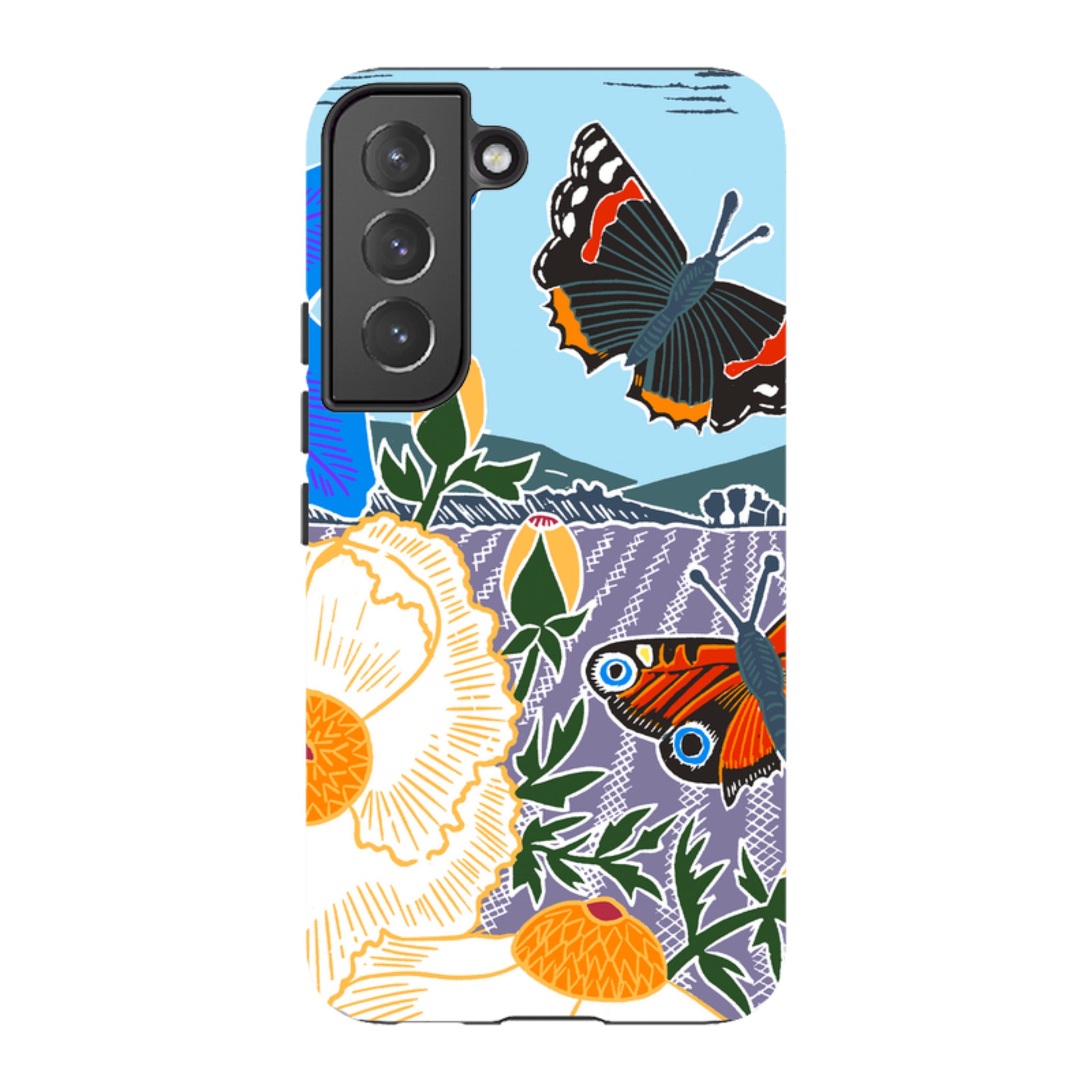 Samsung Tough Case - Bold Butterflies By Kate Heiss