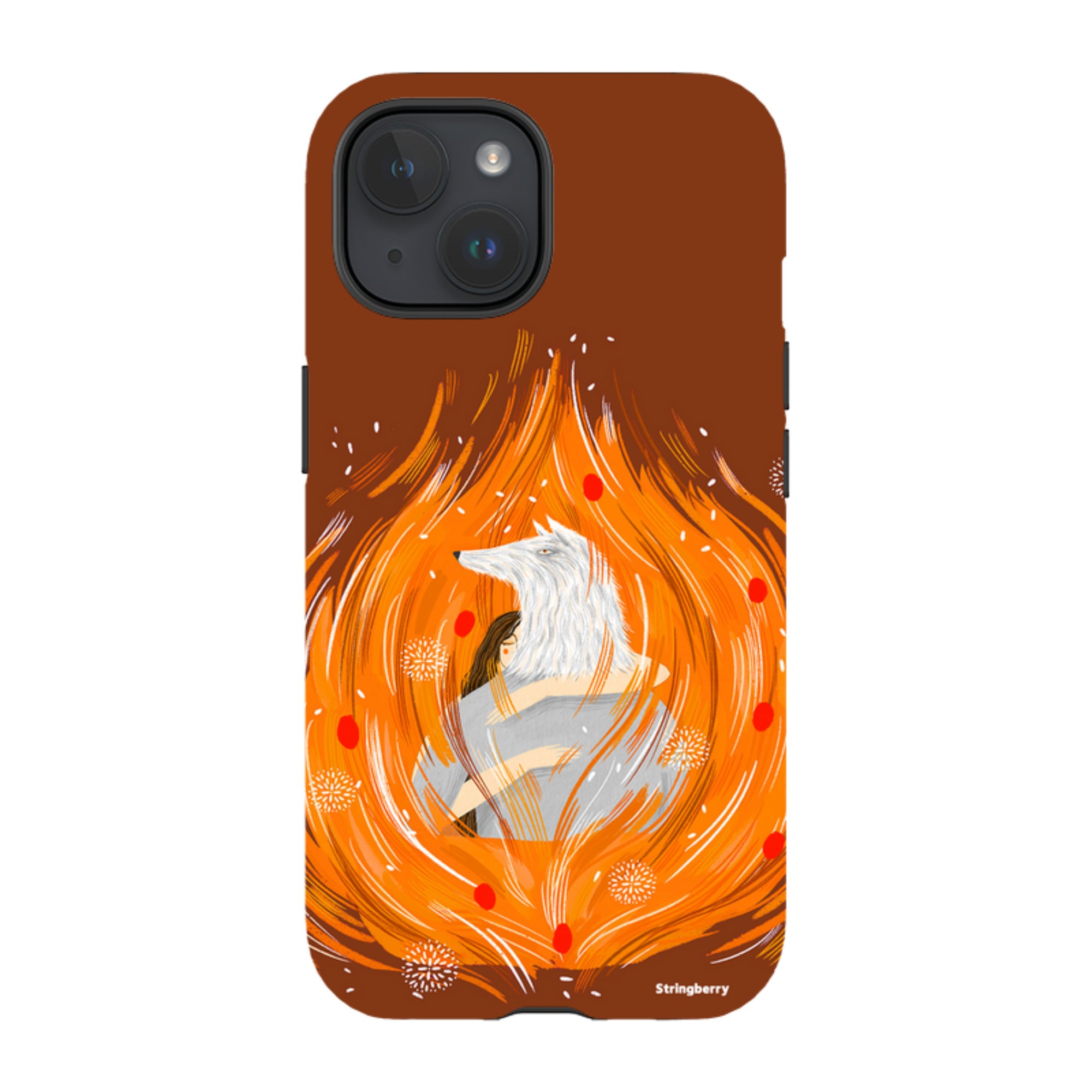 iPhone Tough Case - Fire Of Us By Madalina Andronic