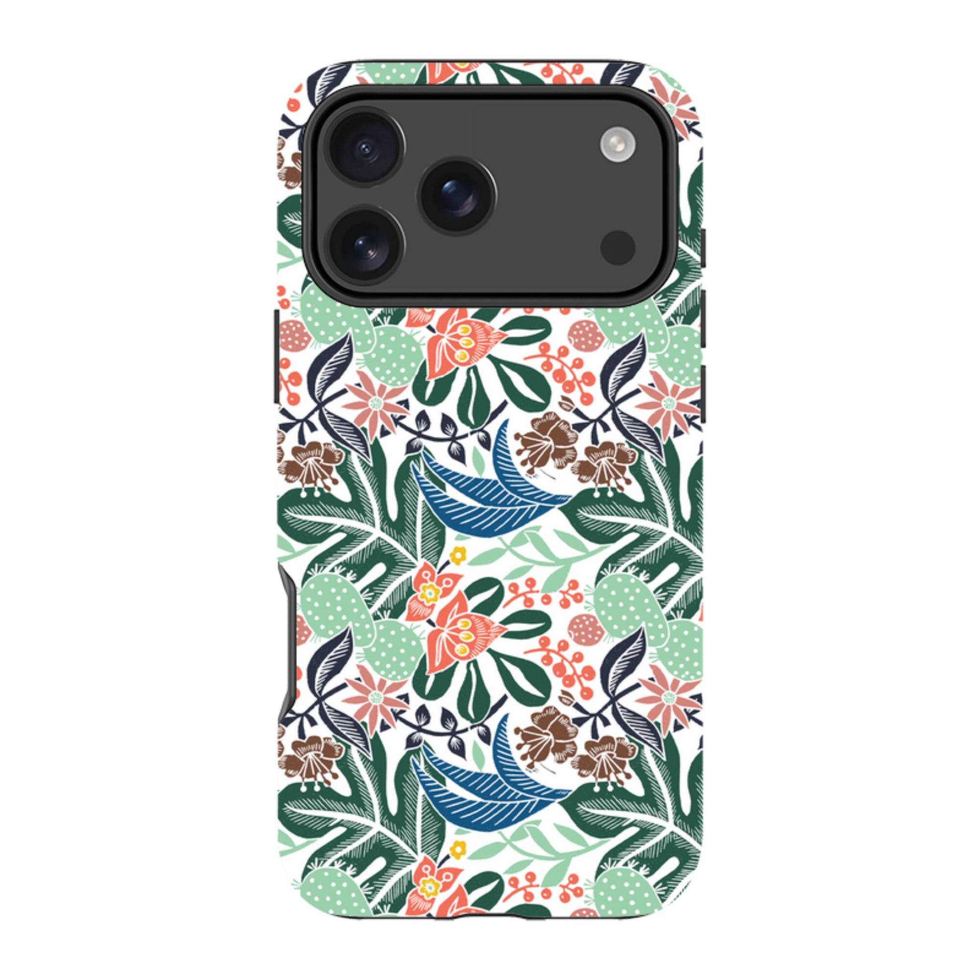 iPhone Tough Case - Tropical Cactus 2 By Kate Heiss