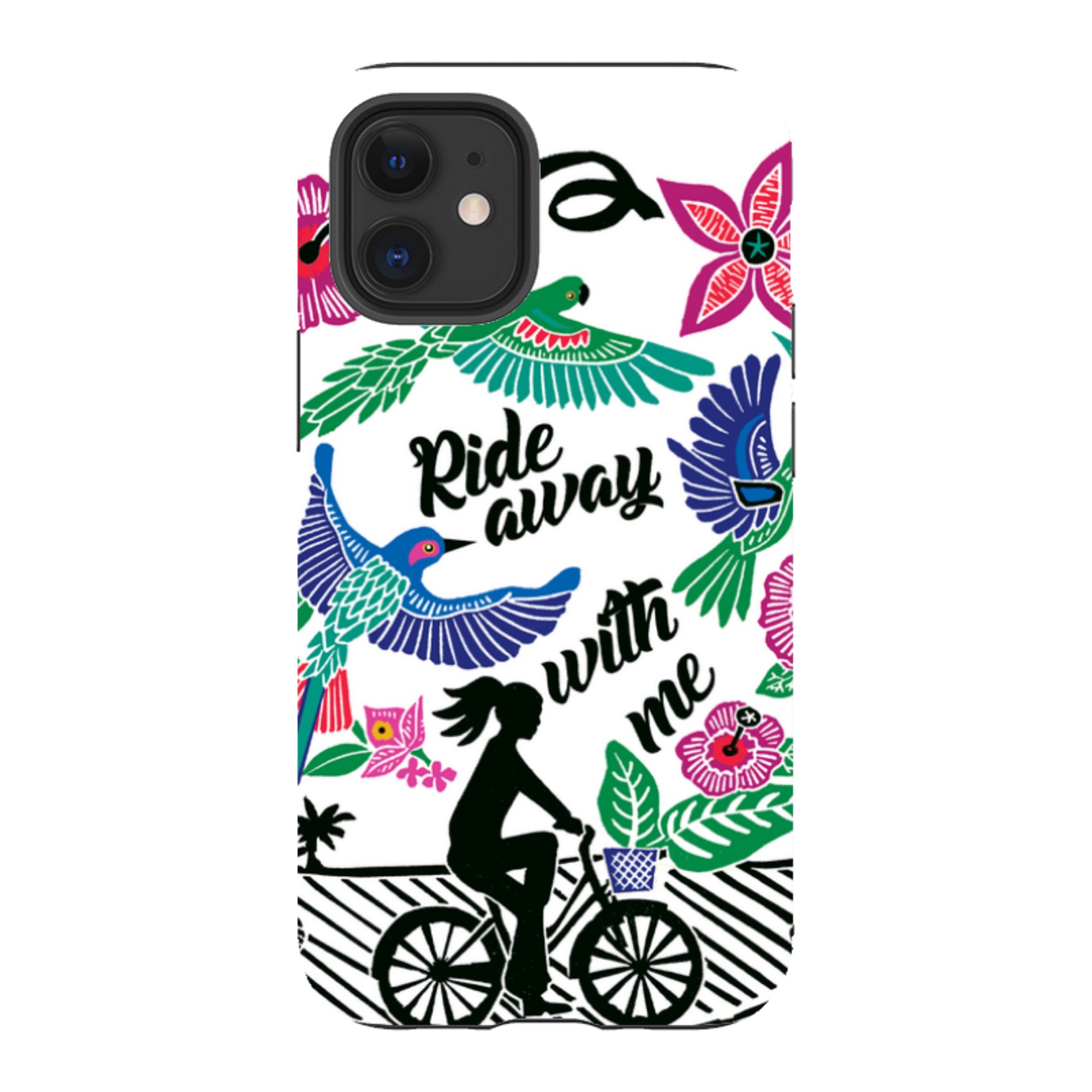 iPhone Tough Case - Ride With Me By Kate Heiss