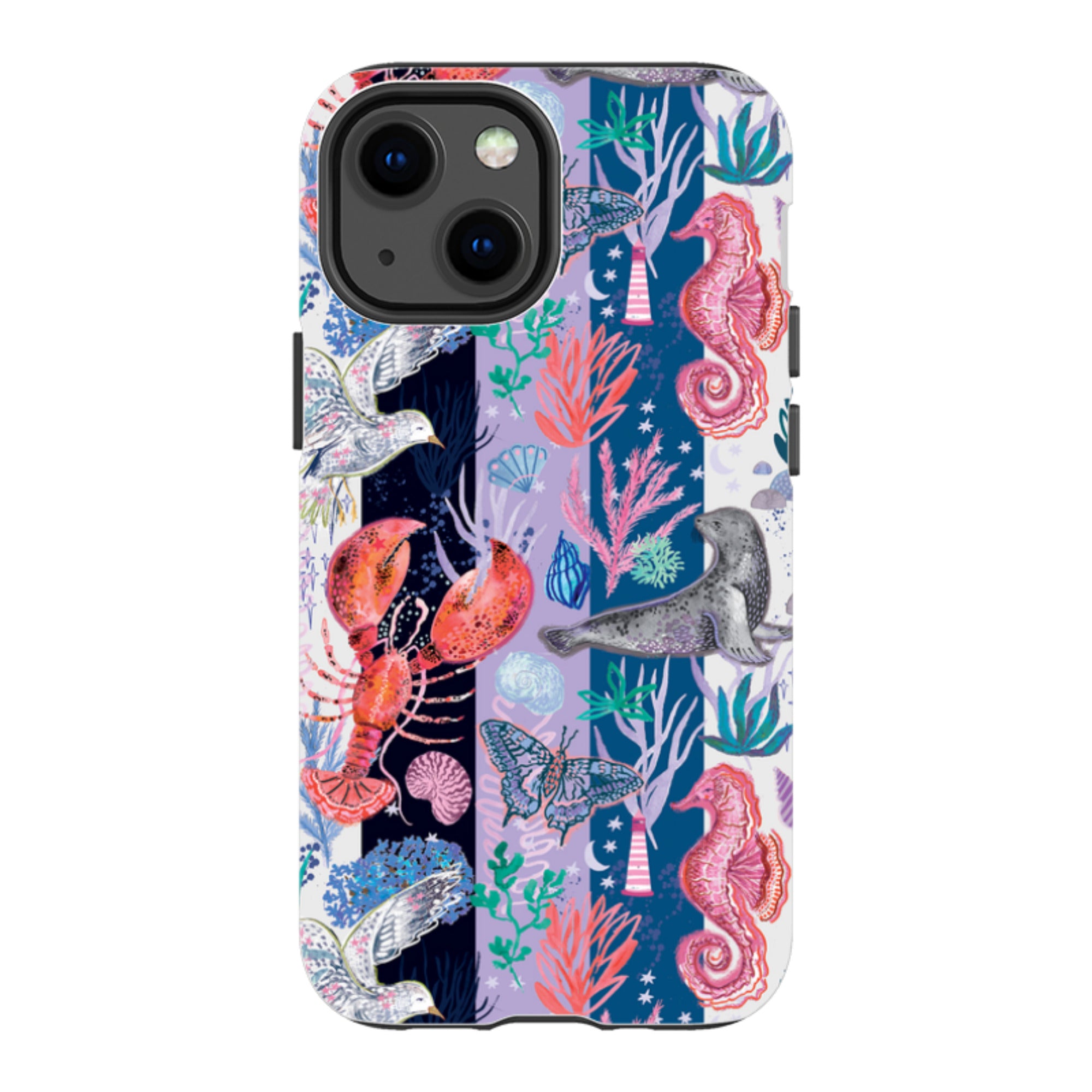 iPhone Case - Coastal Calling Stripe III By Emma Frances Grant