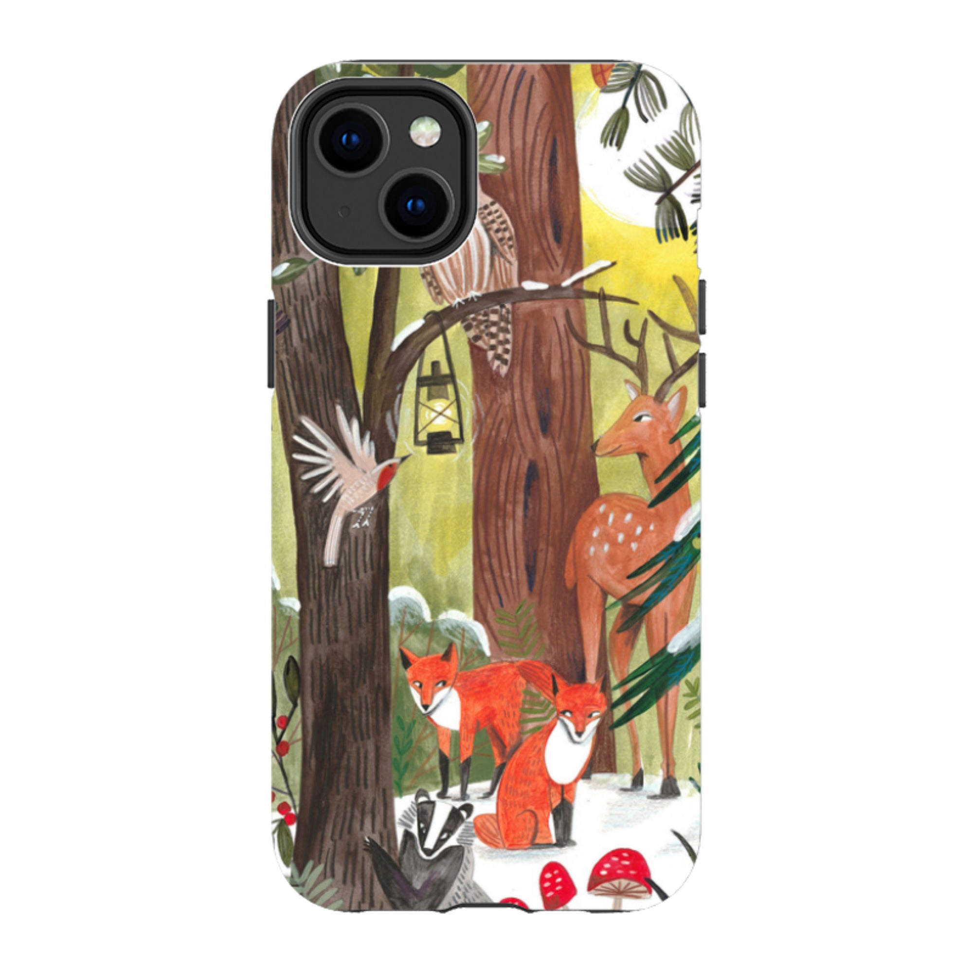 iPhone Tough Case - Winter Wonderland By Caroline Bonne Muller