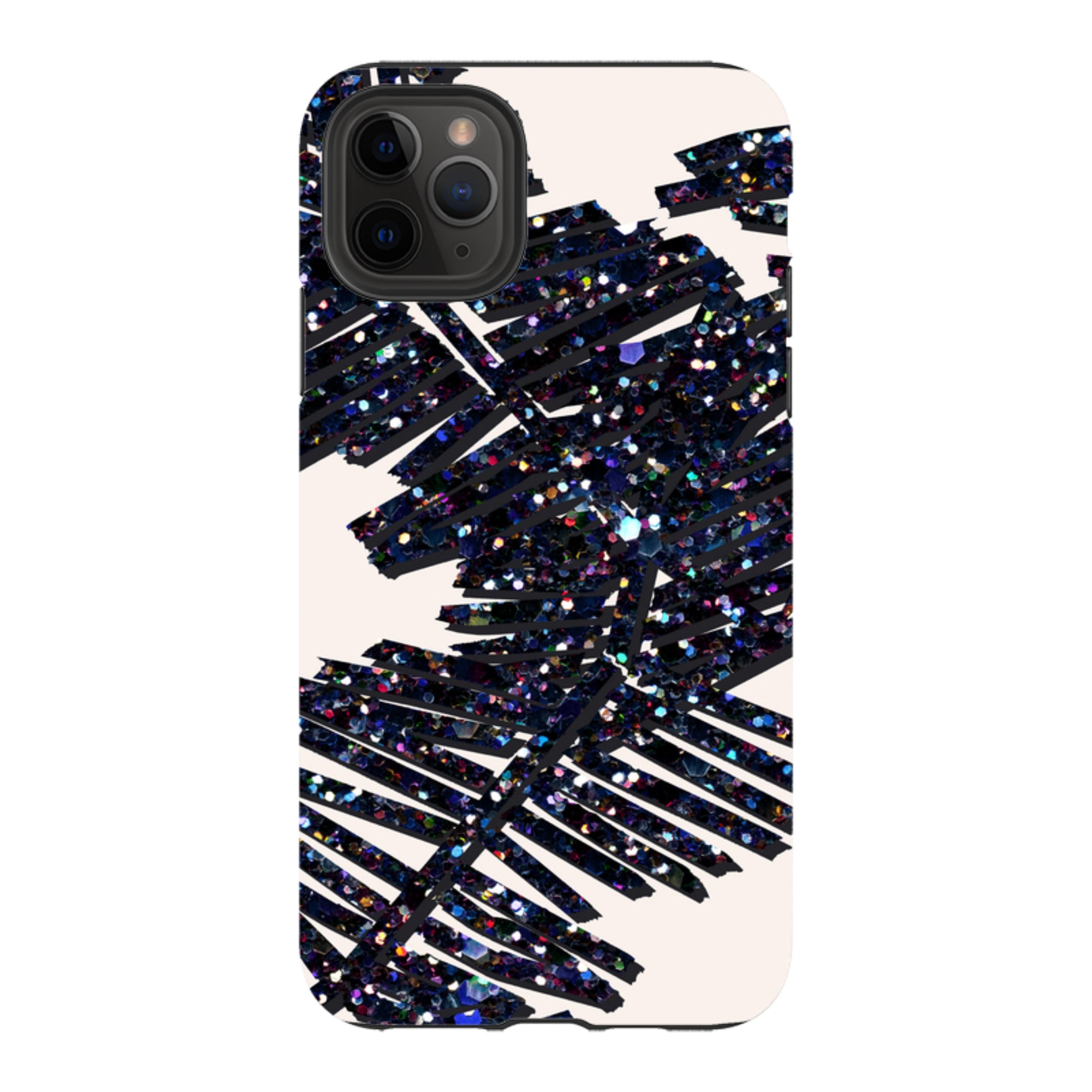 iPhone Tough Case - Night Palm By Kitty Joseph