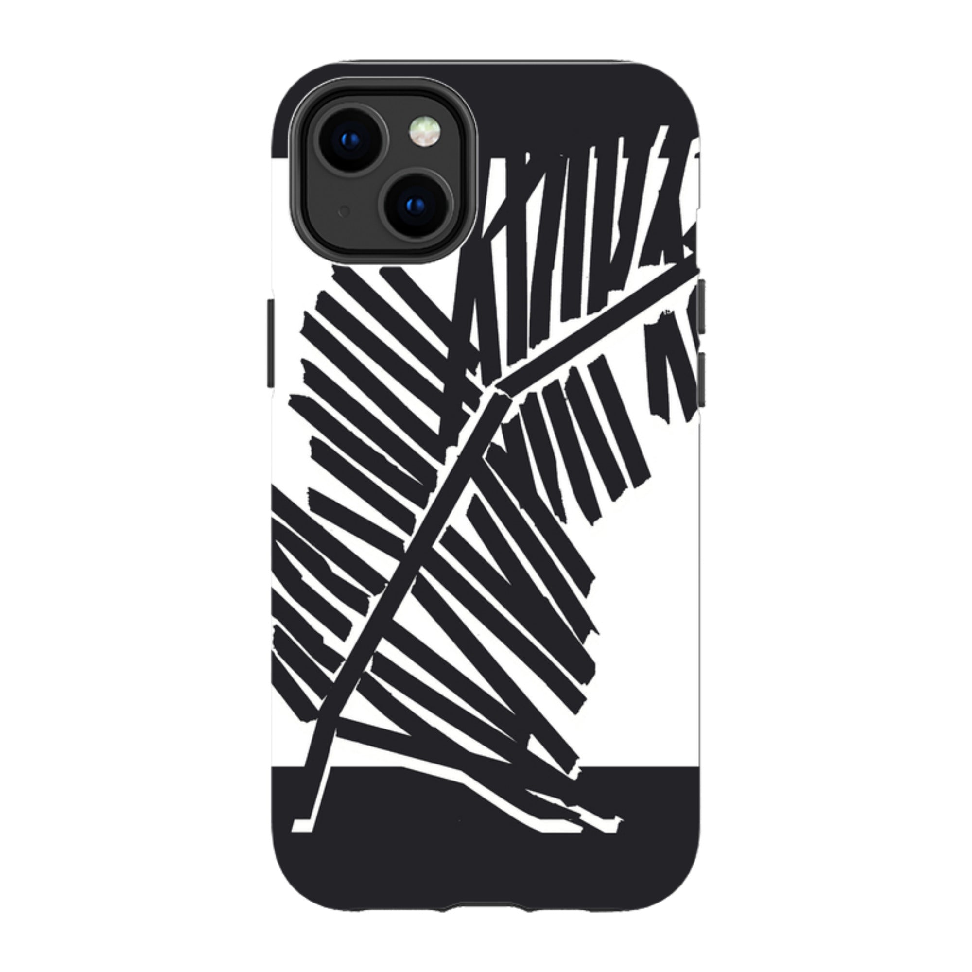 iPhone Tough Case - Palm Moon Silhouette By Kitty Joseph
