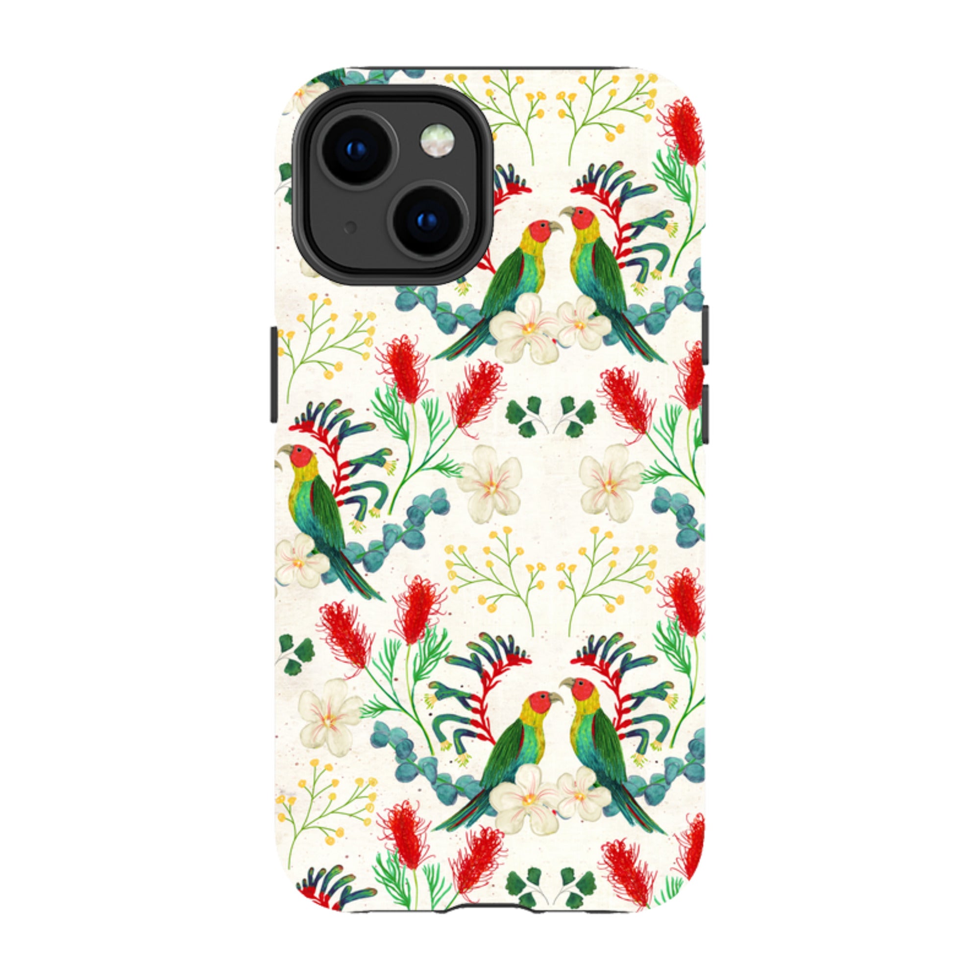 iPhone Tough Case - Rainbow Lorikeet By Katherine Quinn