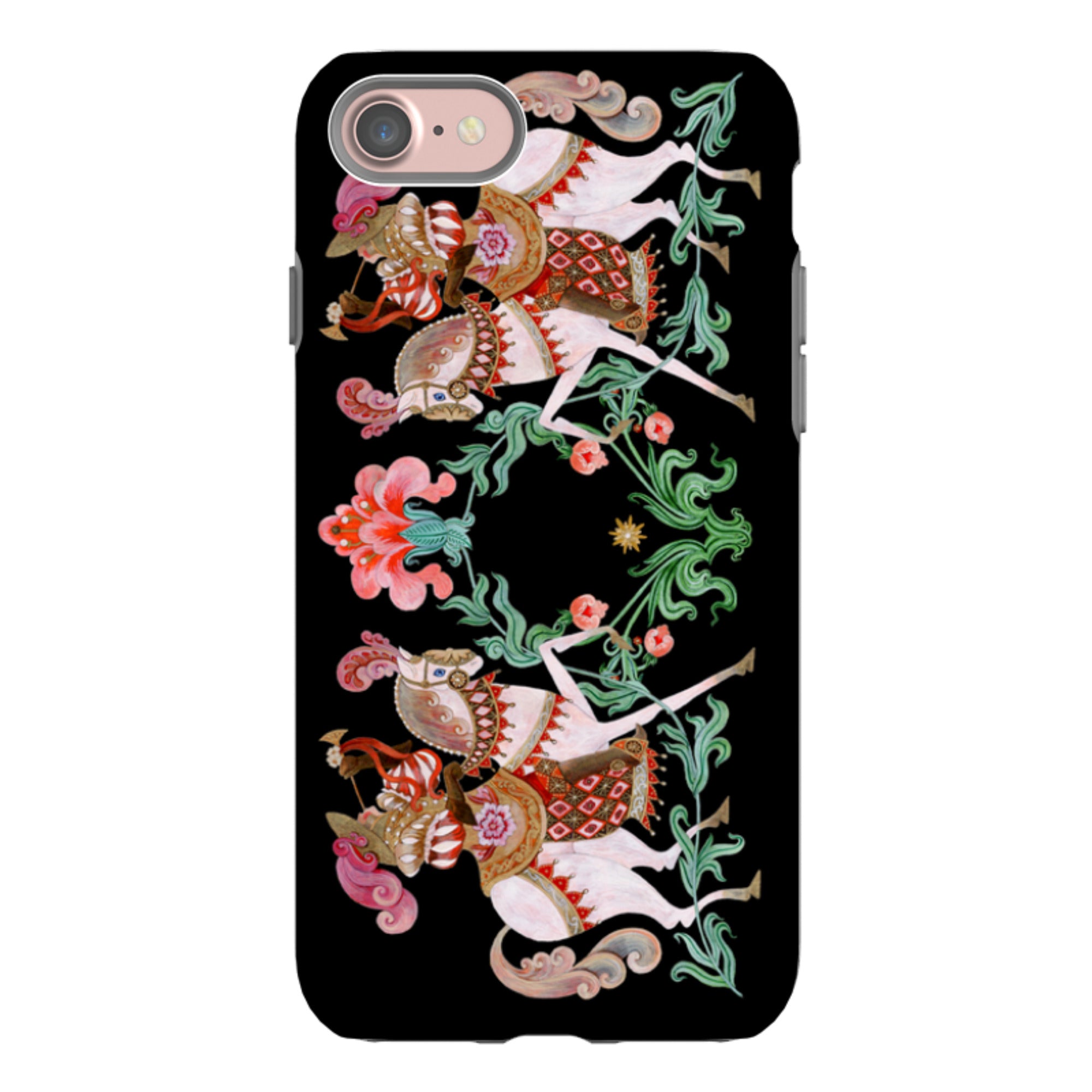 iPhone Tough  Case - Eleven Pipers Piping By Maria Matos