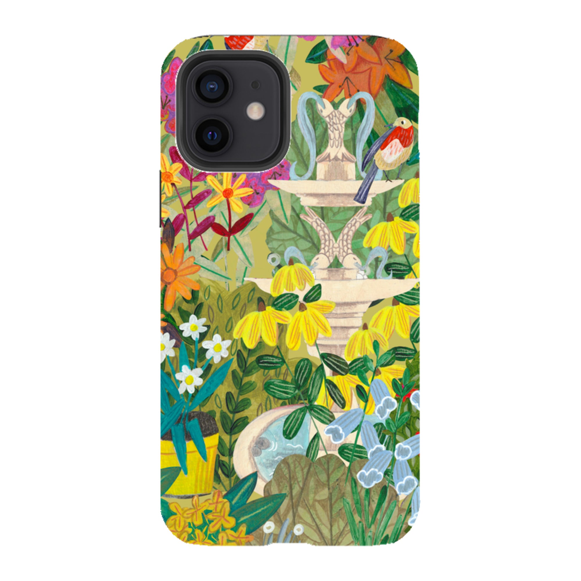 iPhone Tough Case - Floral Garden By Caroline Bonne Muller