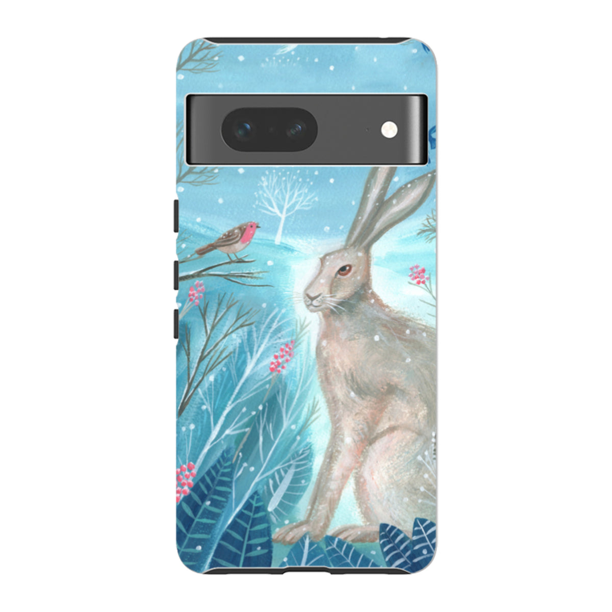 Google Tough Case - Winter Hare By Mary Stubberfield