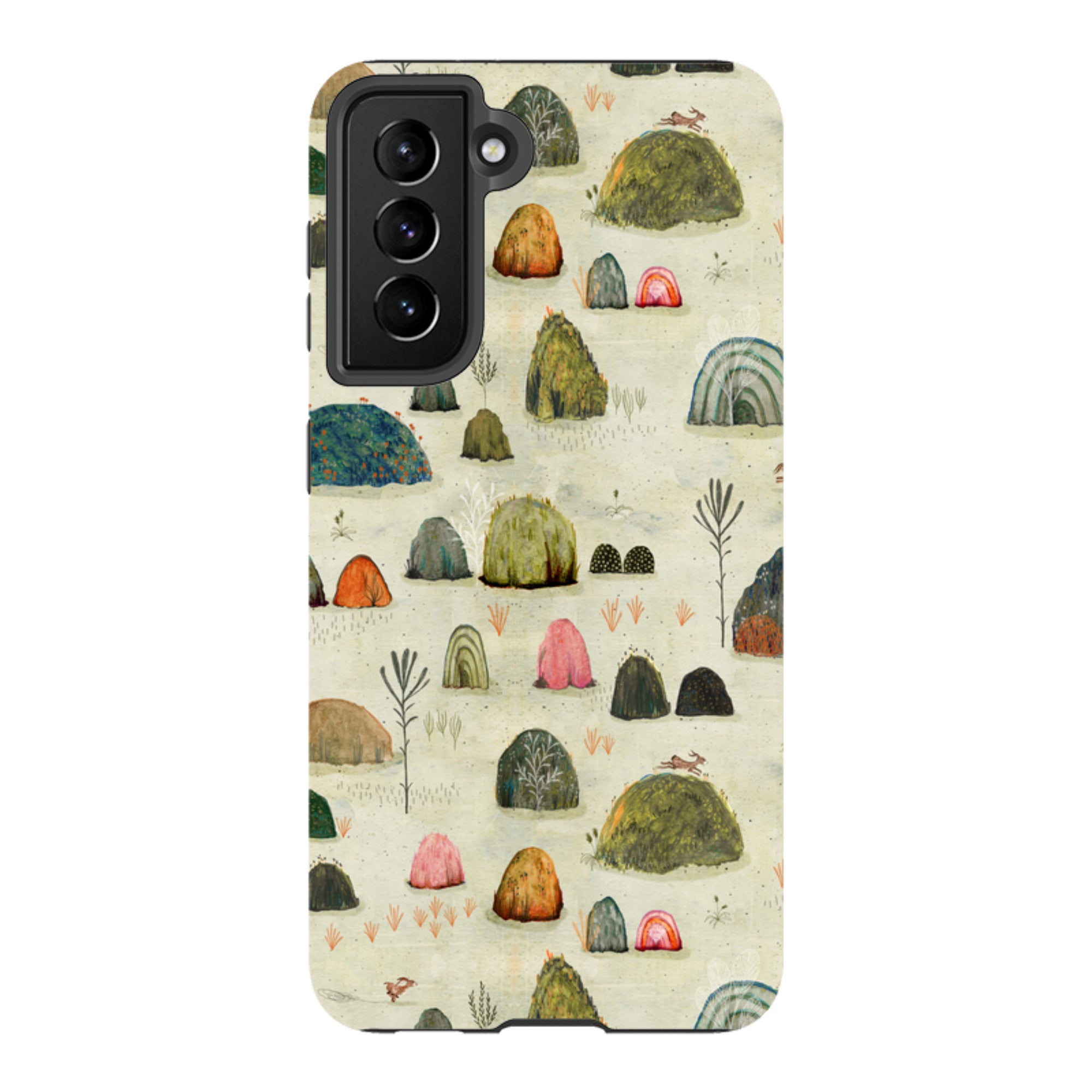 Samsung Tough Case - Sunset Mossy Hills By Katherine Quinn