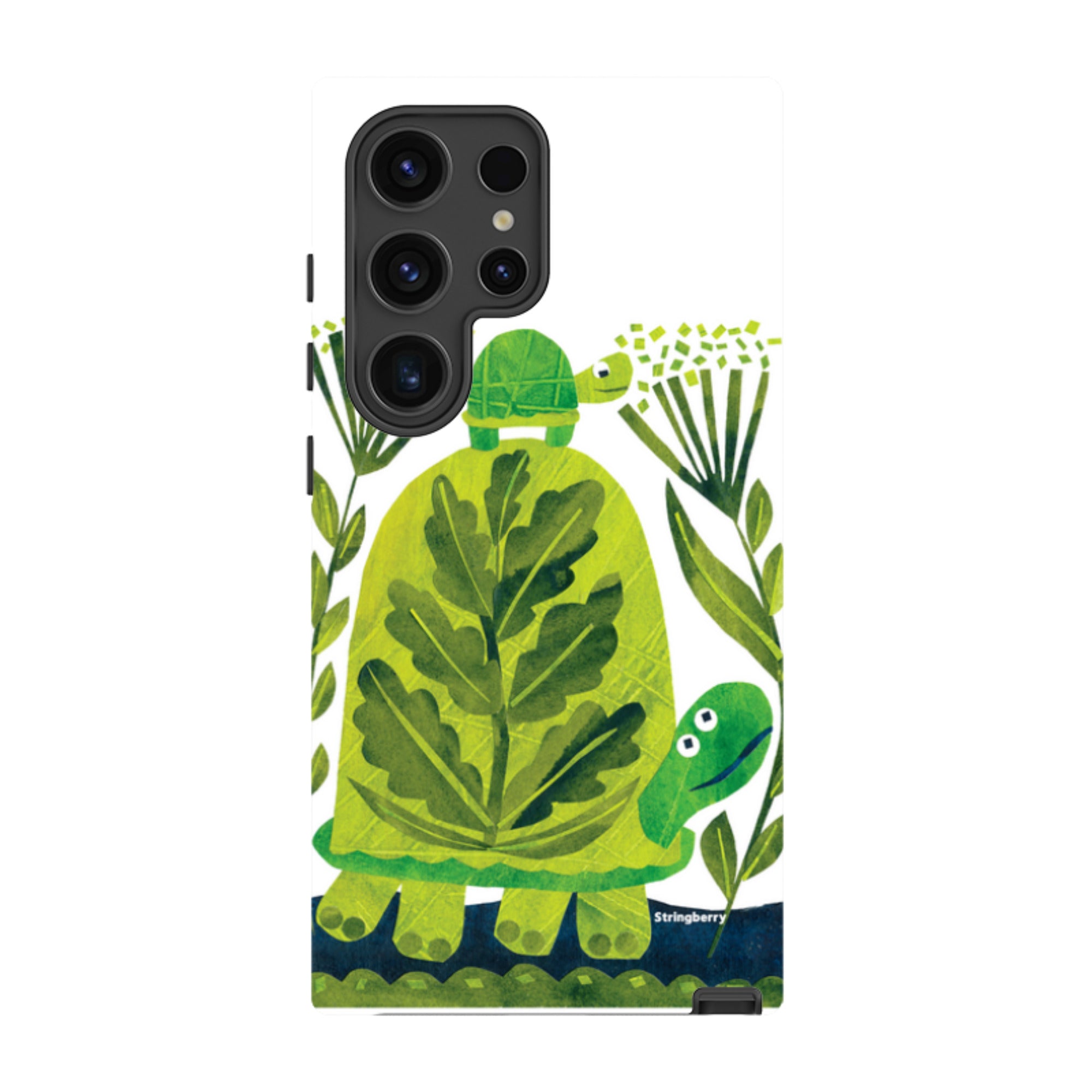 Samsung Tough Case - Folk Tortoise By Tracey English