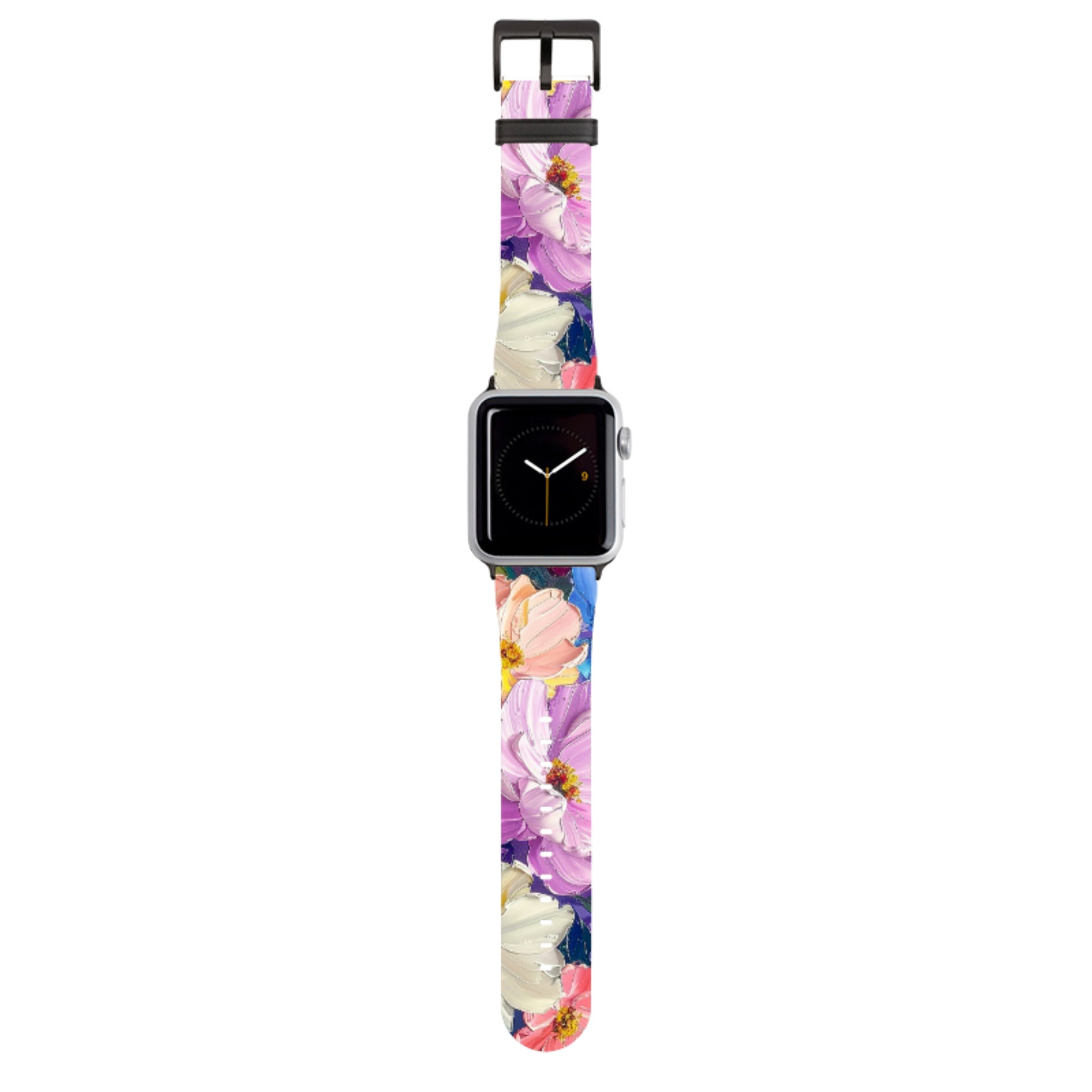 Summer Floral Abbots Oak Apple Watch Strap