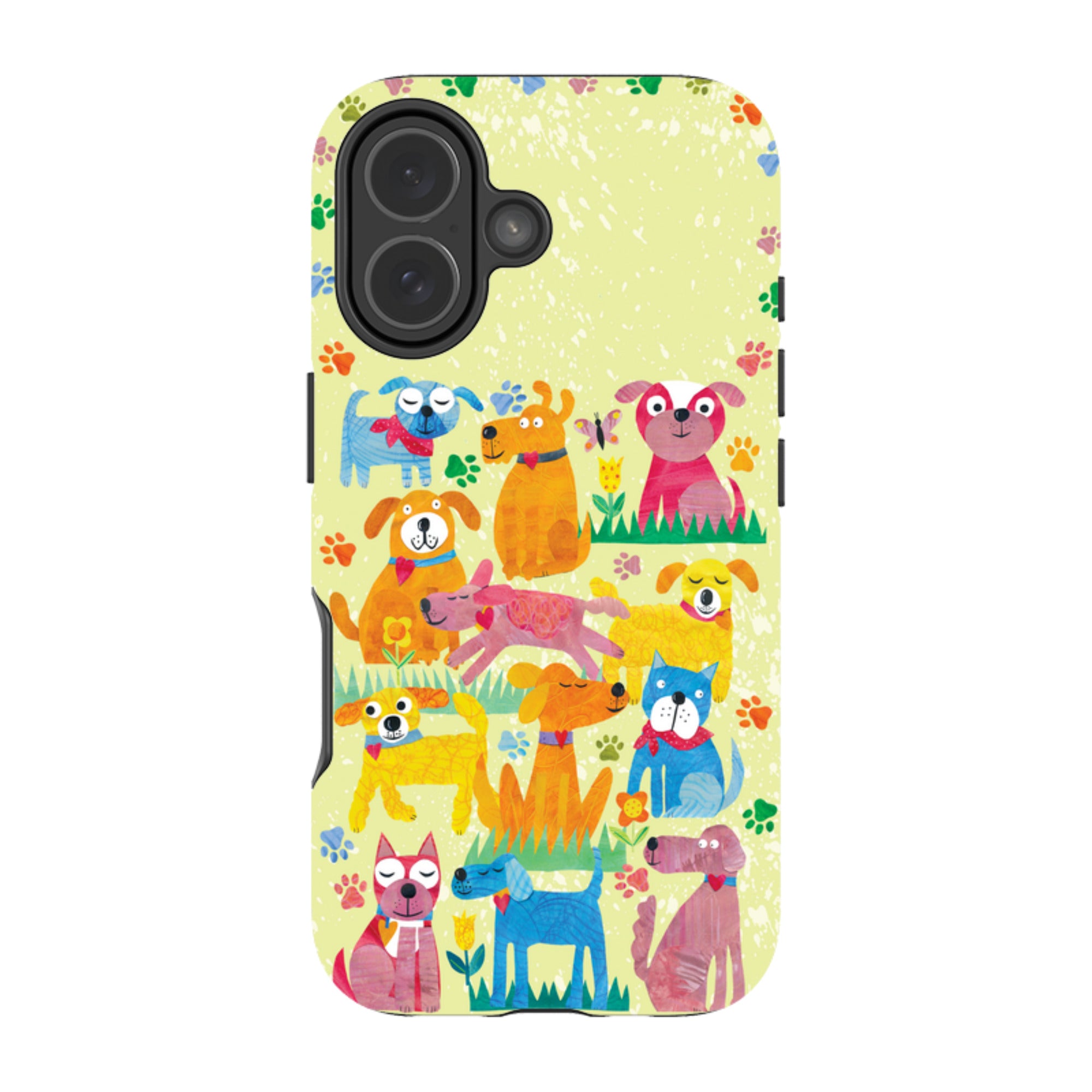 iPhone MagSafe Tough Case - Dogs in the park By Tracey English
