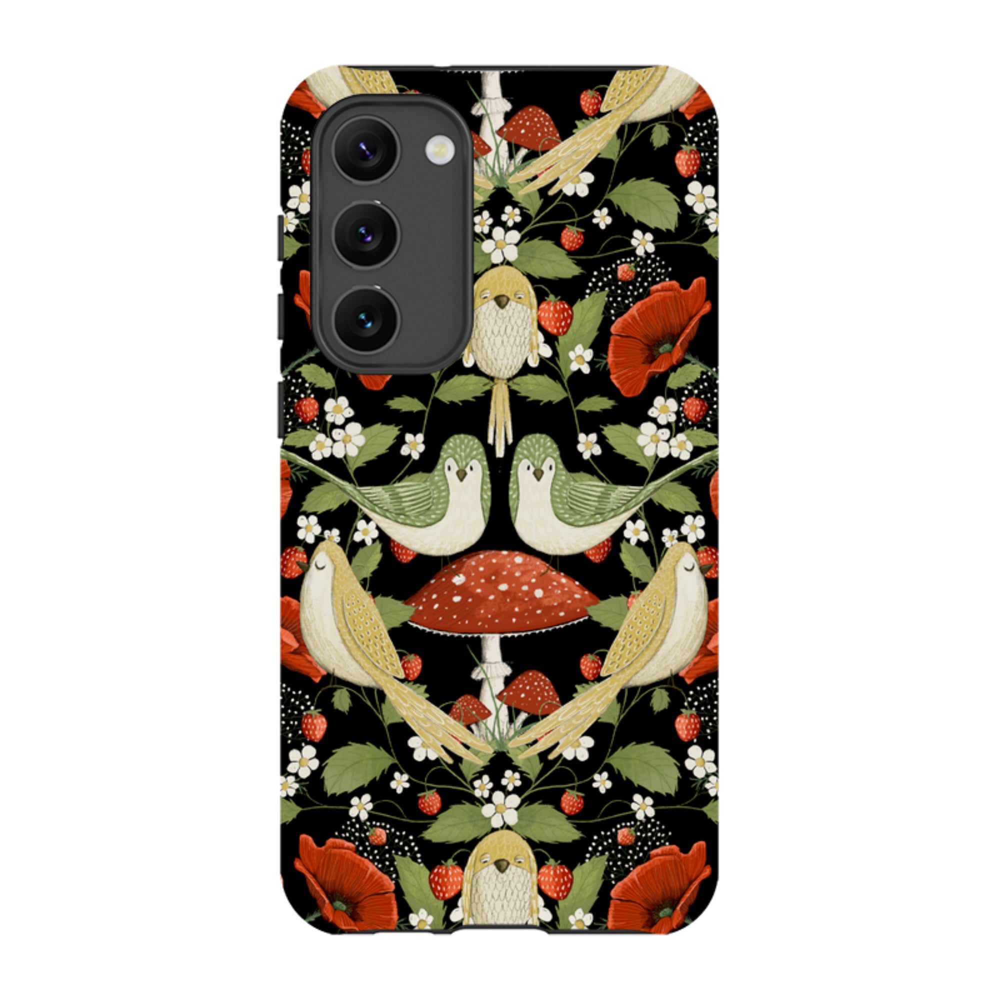 Samsung Tough  Case - Red Poppies By Maja Lindberg
