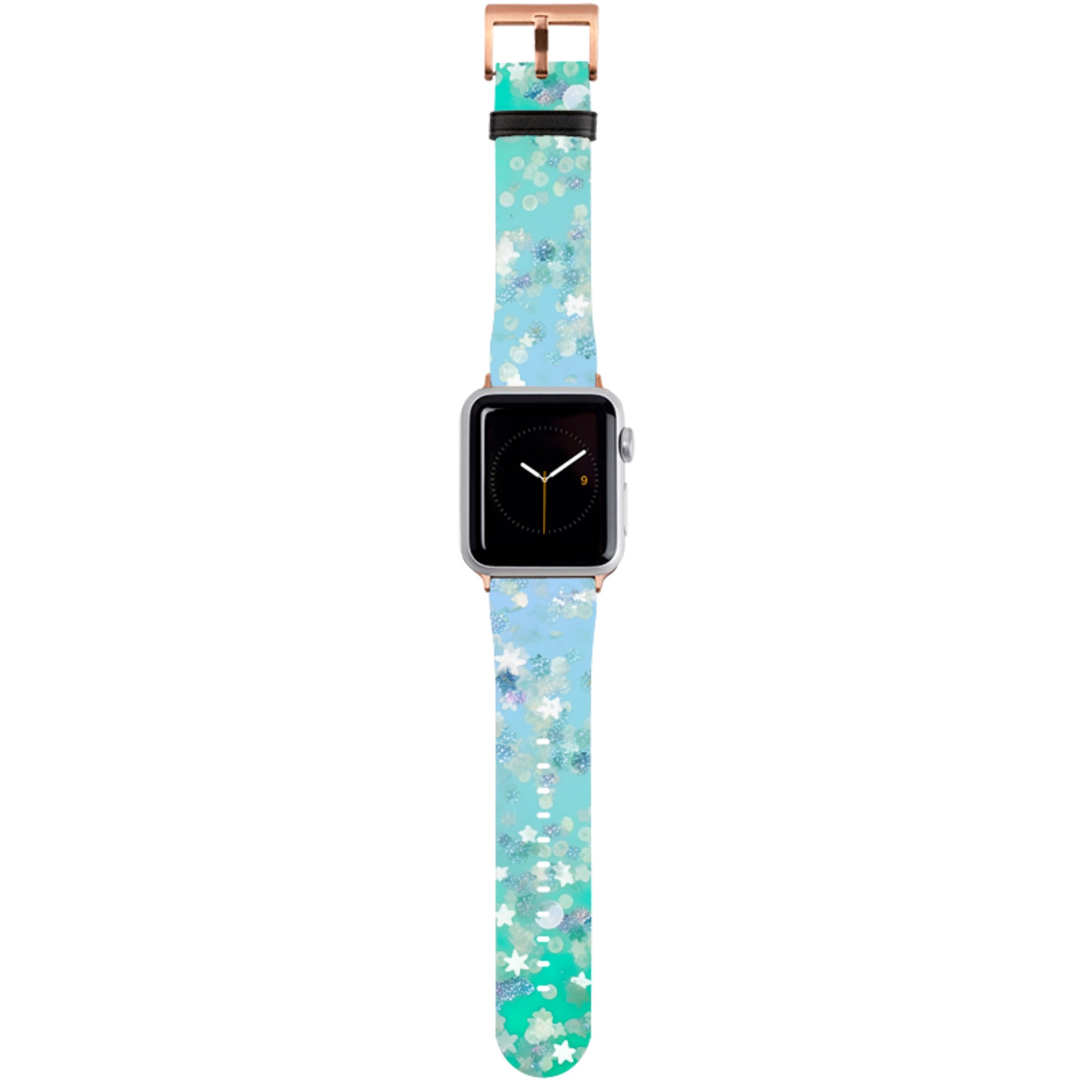 Green Stars Apple Watch Strap