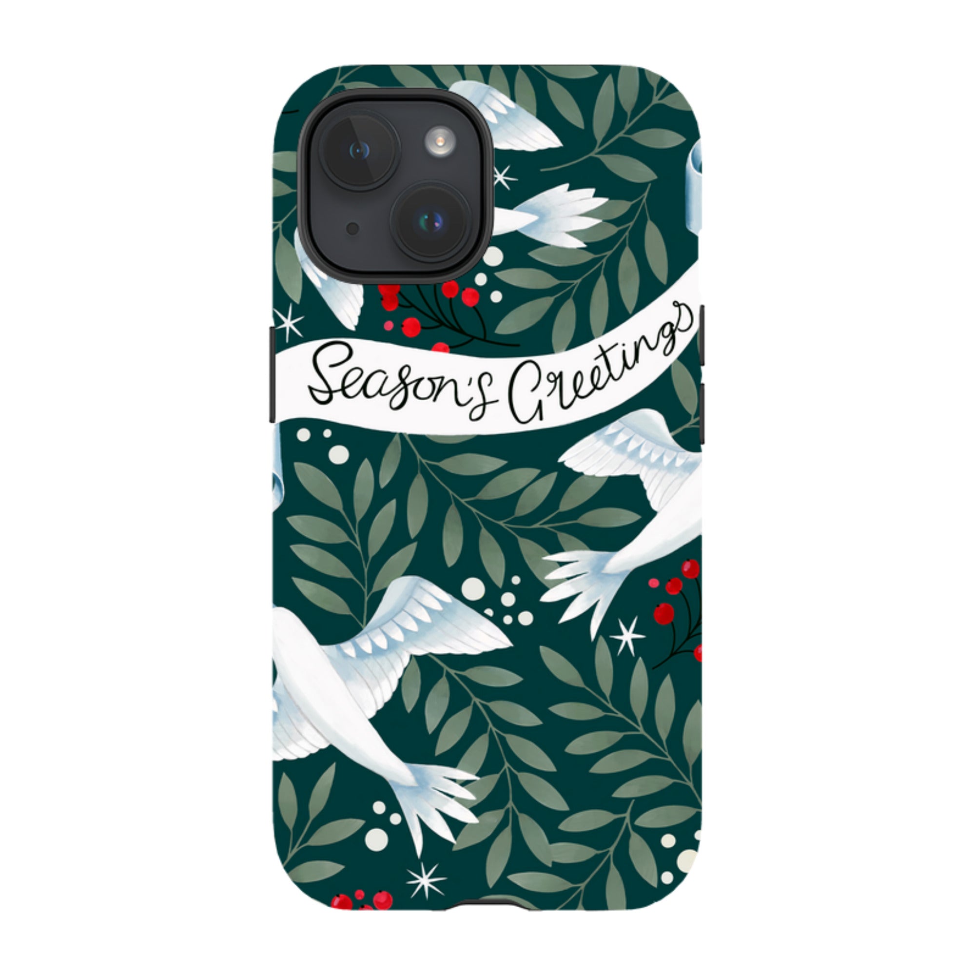 iPhone Tough Case - Seasons Greetings By Bex Parkin