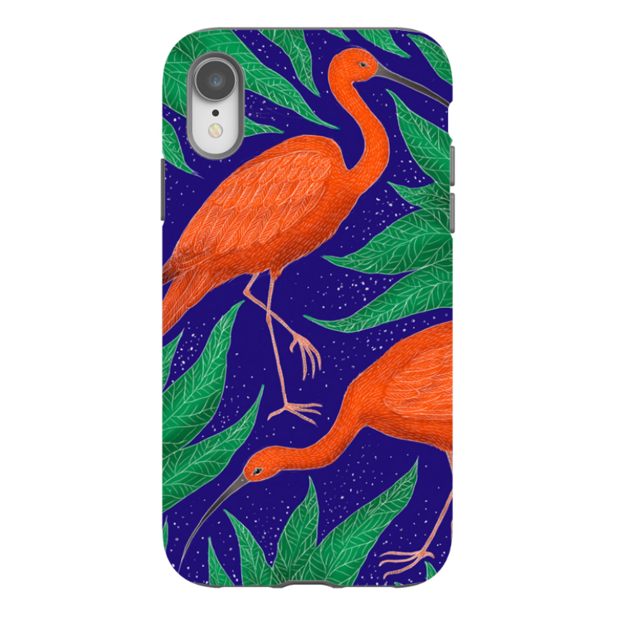 iPhone Tough Case - Scarlet Ibis By Catherine Rowe