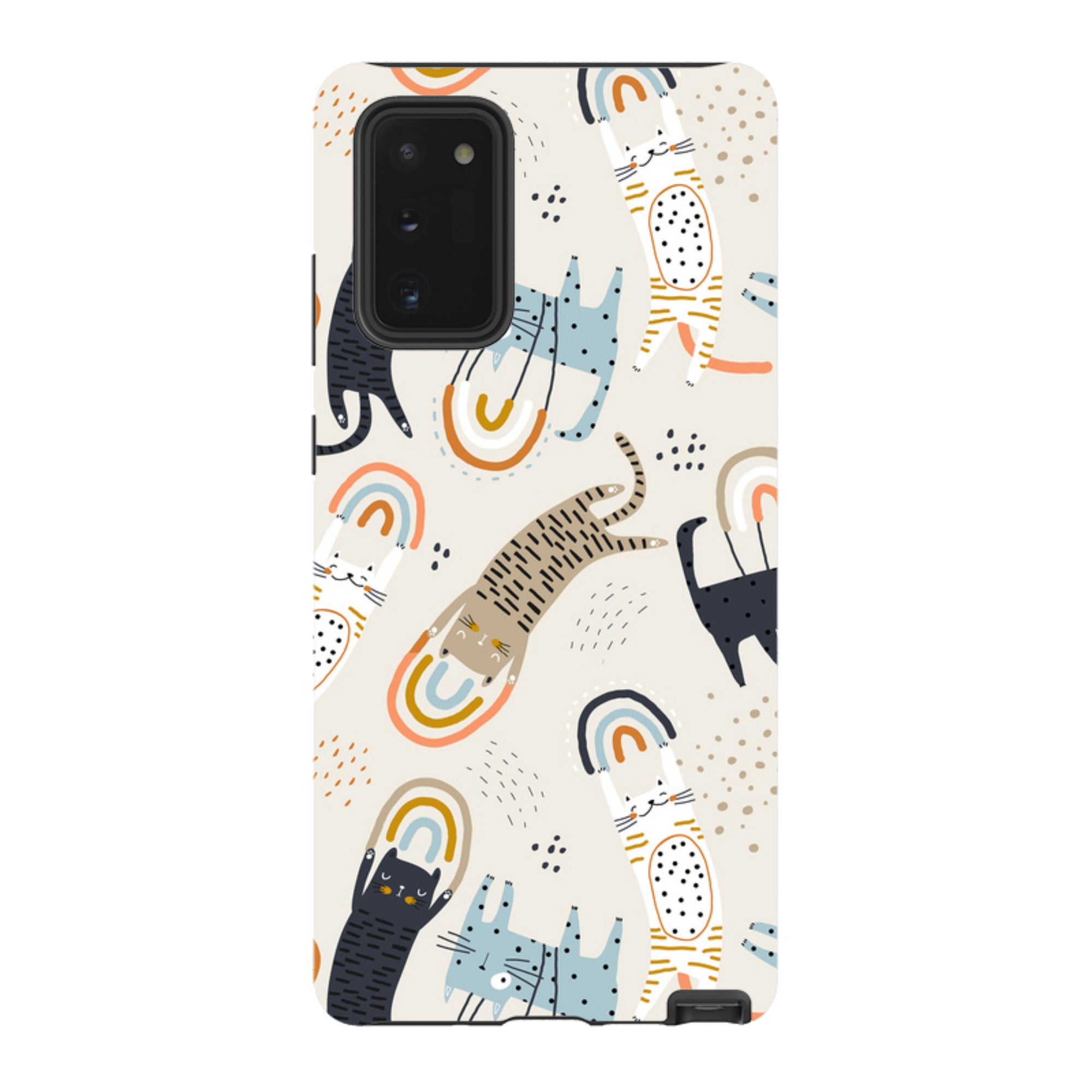 Samsung Tough Case - Rainbow Cats