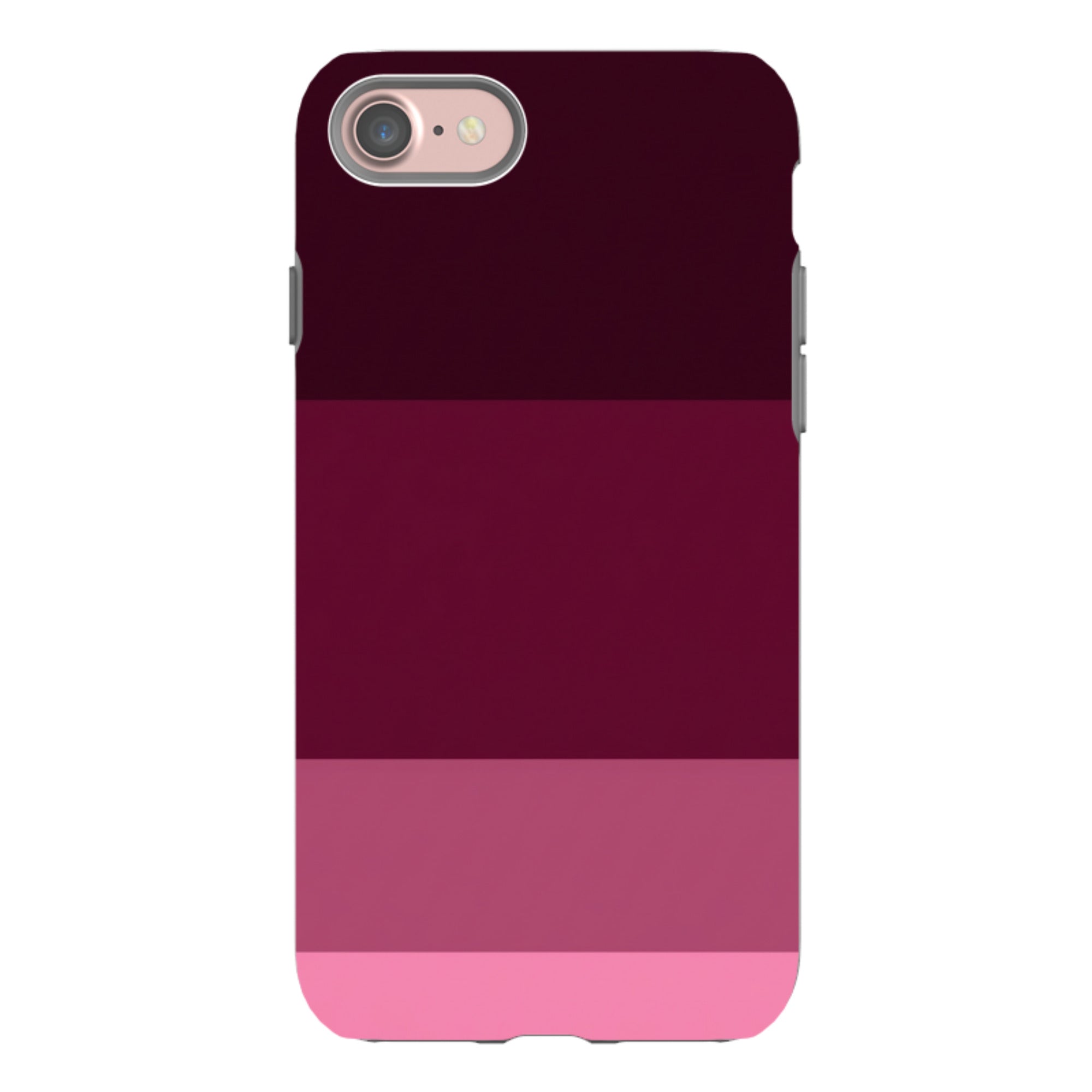 iPhone Tough Case - Burgundy Gradient