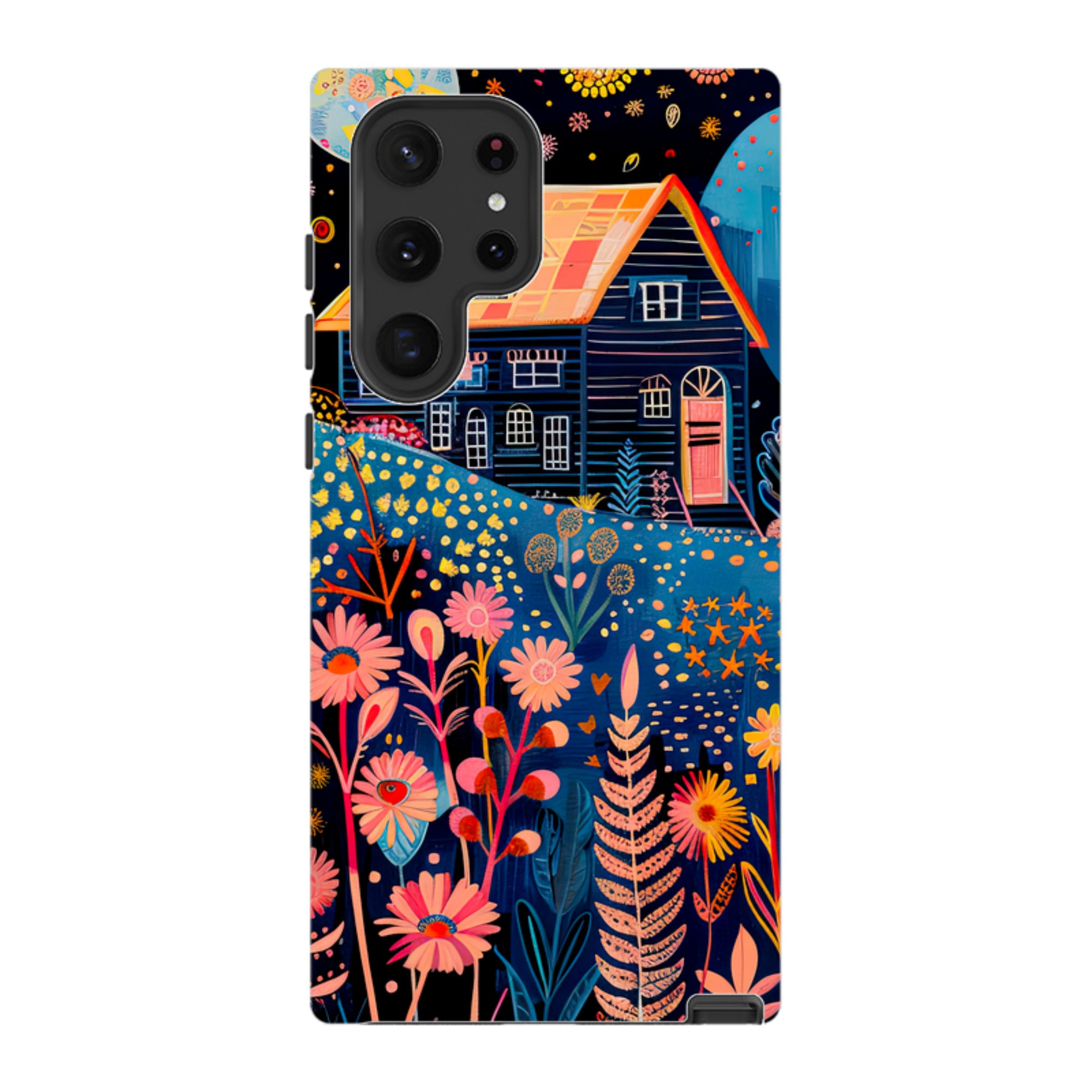 Samsung Tough Case - Folk Art House V