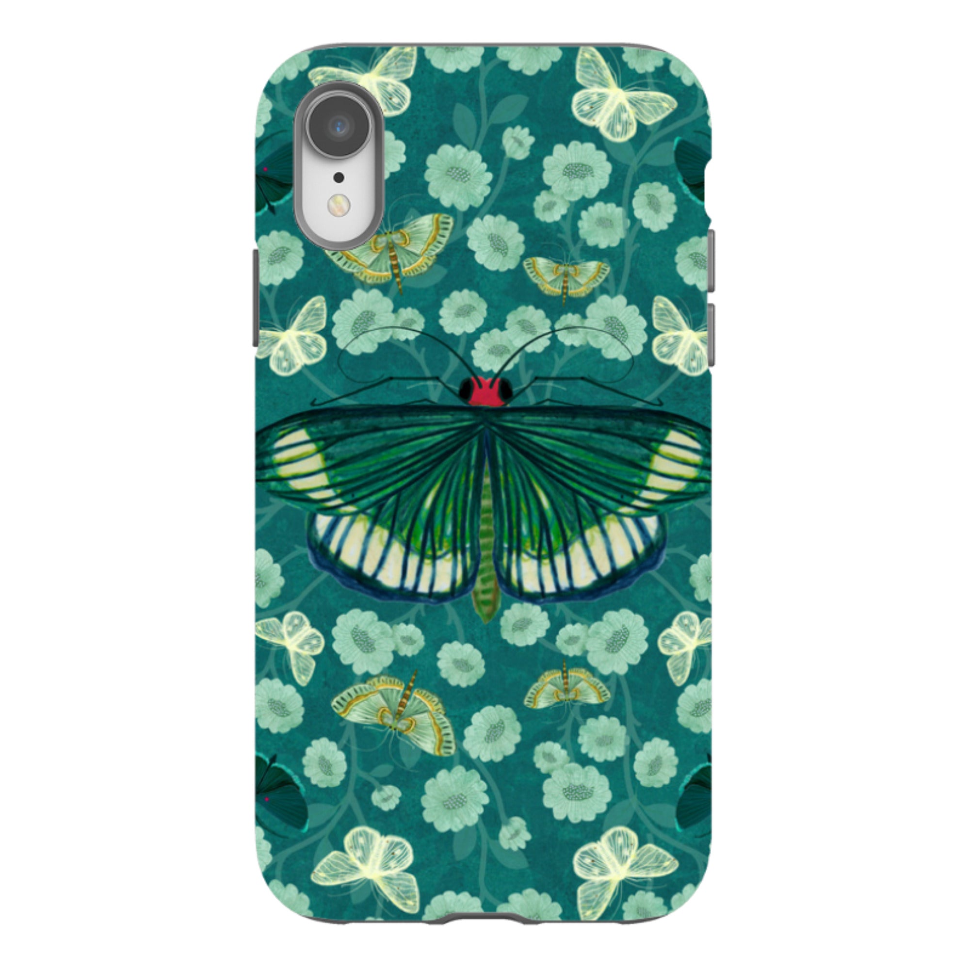 iPhone Tough Case - Big Moth 2 By Katherine Quinn