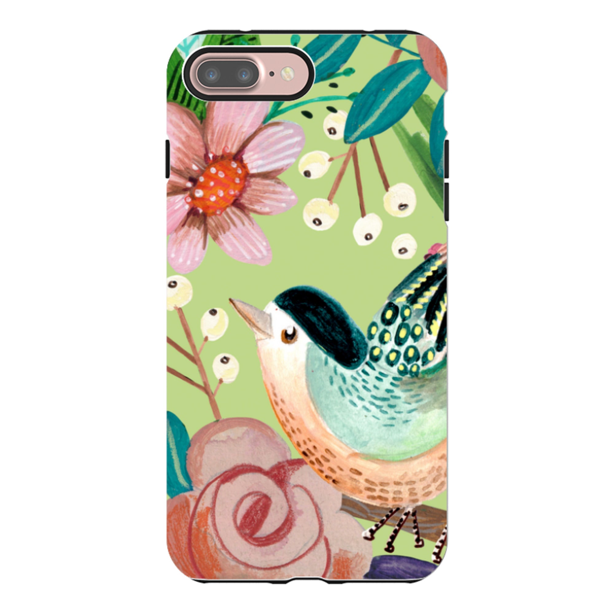 iPhone Tough Case - Bird By Caroline Bonne Muller