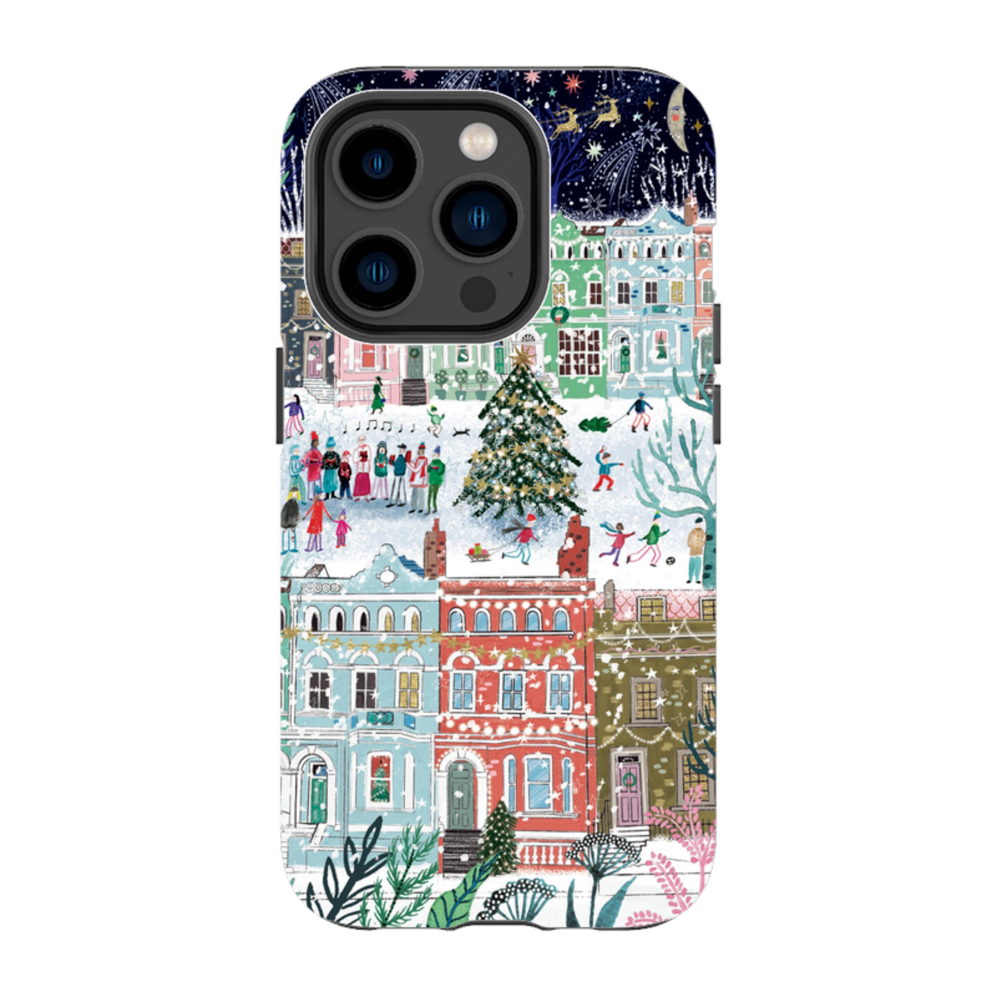 iPhone Tough Case - Winter In Notting Hill By Emma Frances Grant
