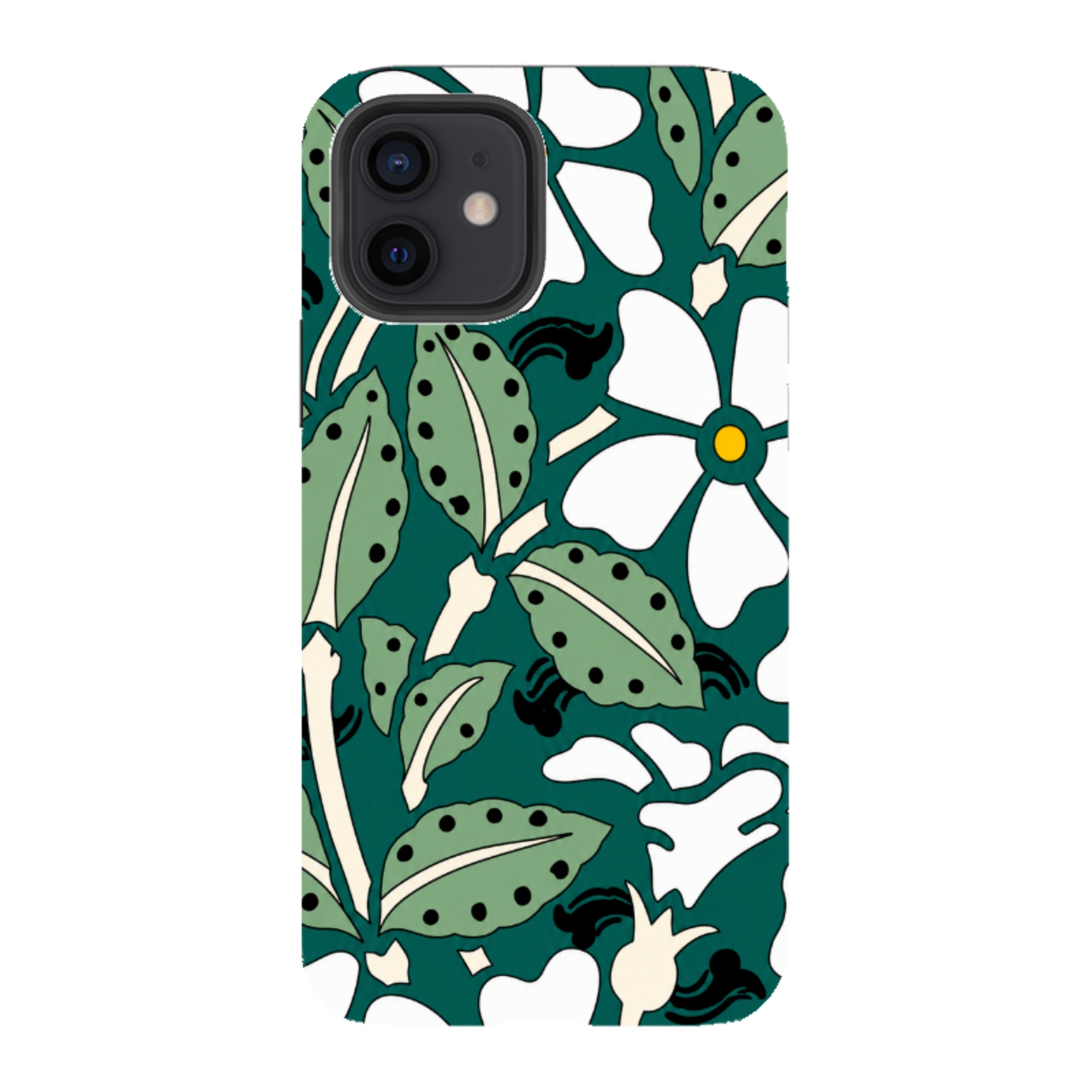 iPhone Tough Case - Vintage Woodblock Print