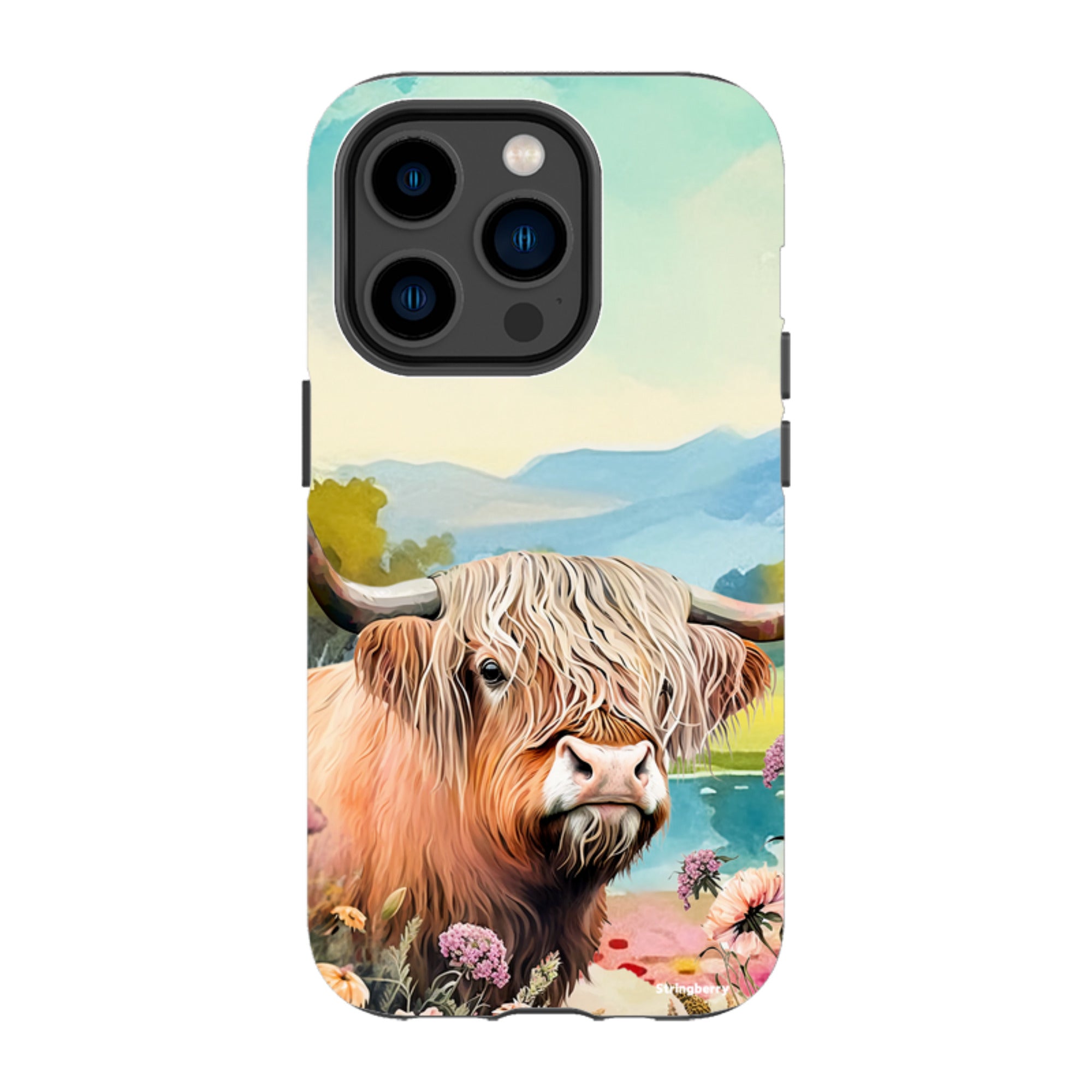 iPhone MagSafe Tough Case - Highland Cow I